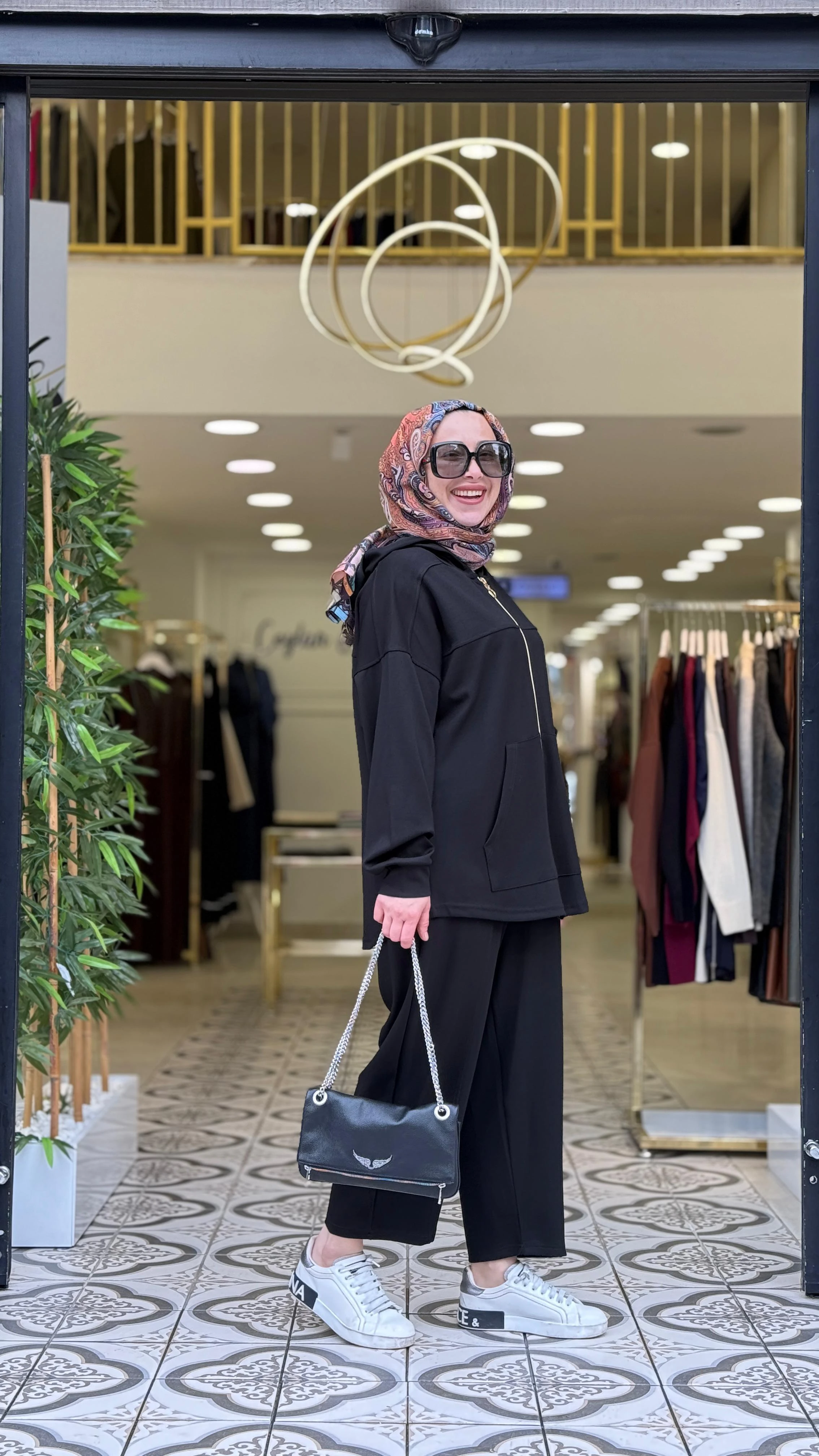 MOLLY PANTOLONLU TAKIM - SİYAH