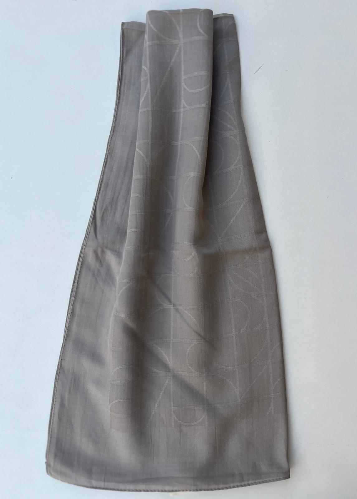 ALLDAY İPEK EŞARP - GRİ