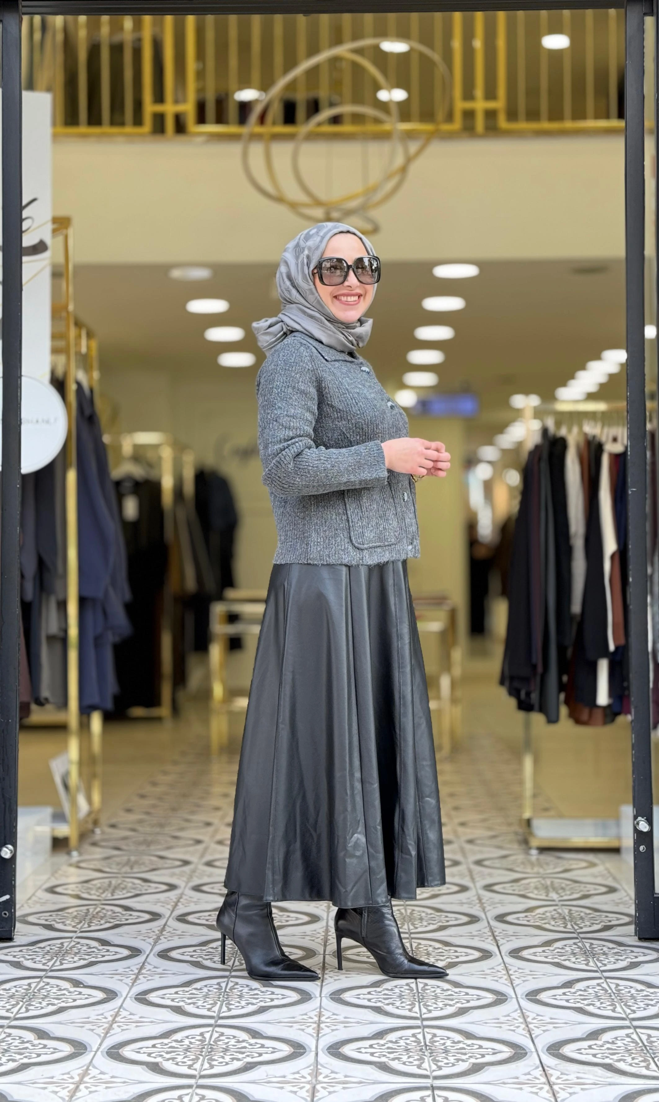 WESLİ KISA HIRKA - ANTRASİT