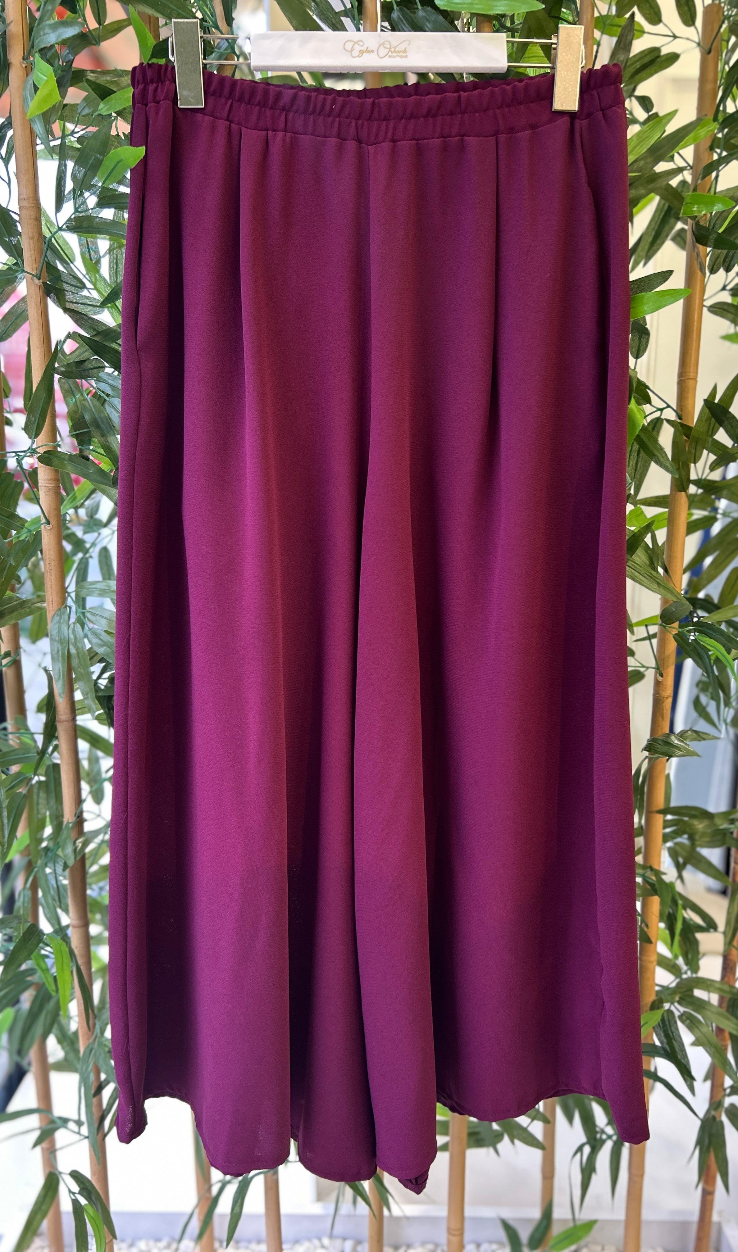 PLİS PANTOLON ETEK
