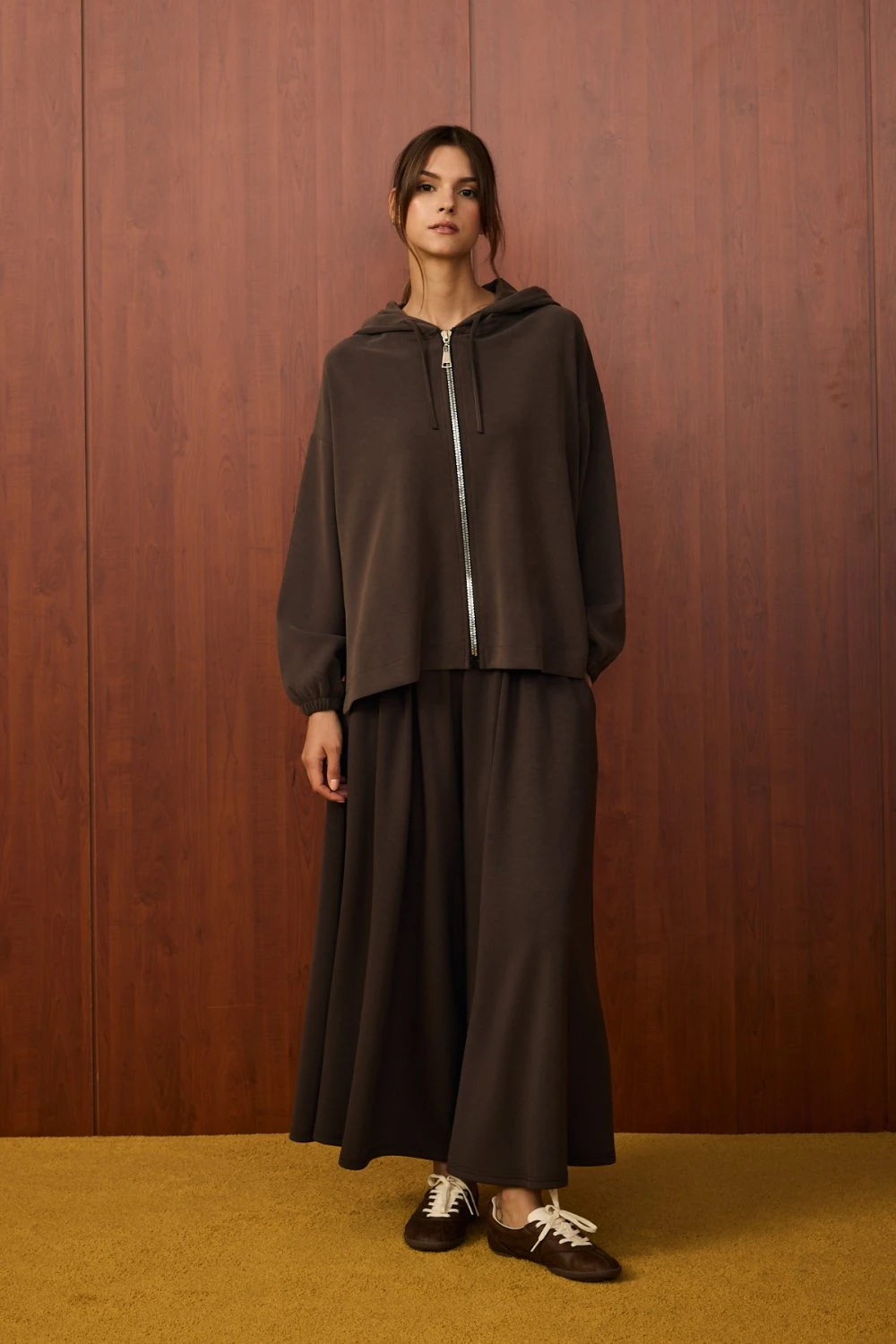 MERWİSH ALORA TAKIM - KAHVE