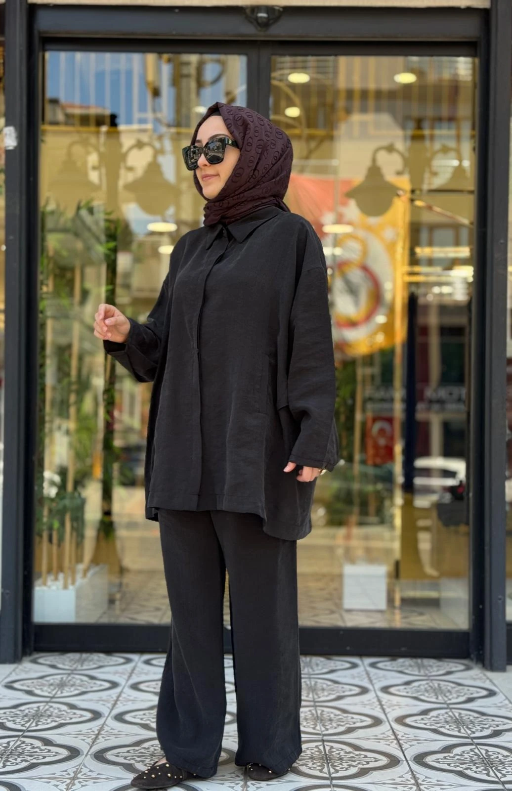 CEYLAN ORHANLI LİNESS TAKIM - SİYAH