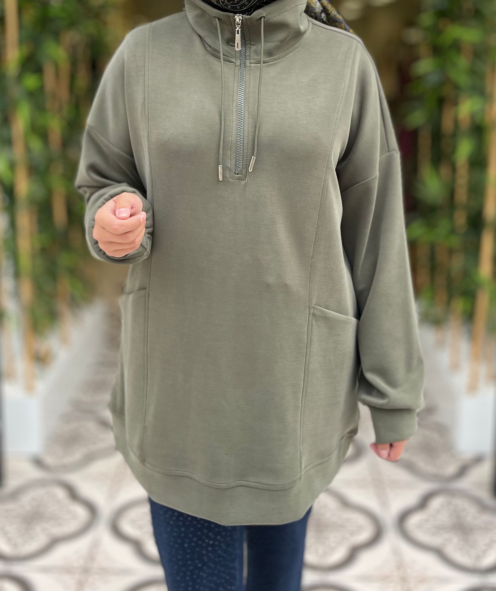 BELLİS SWEAT - HAKİ