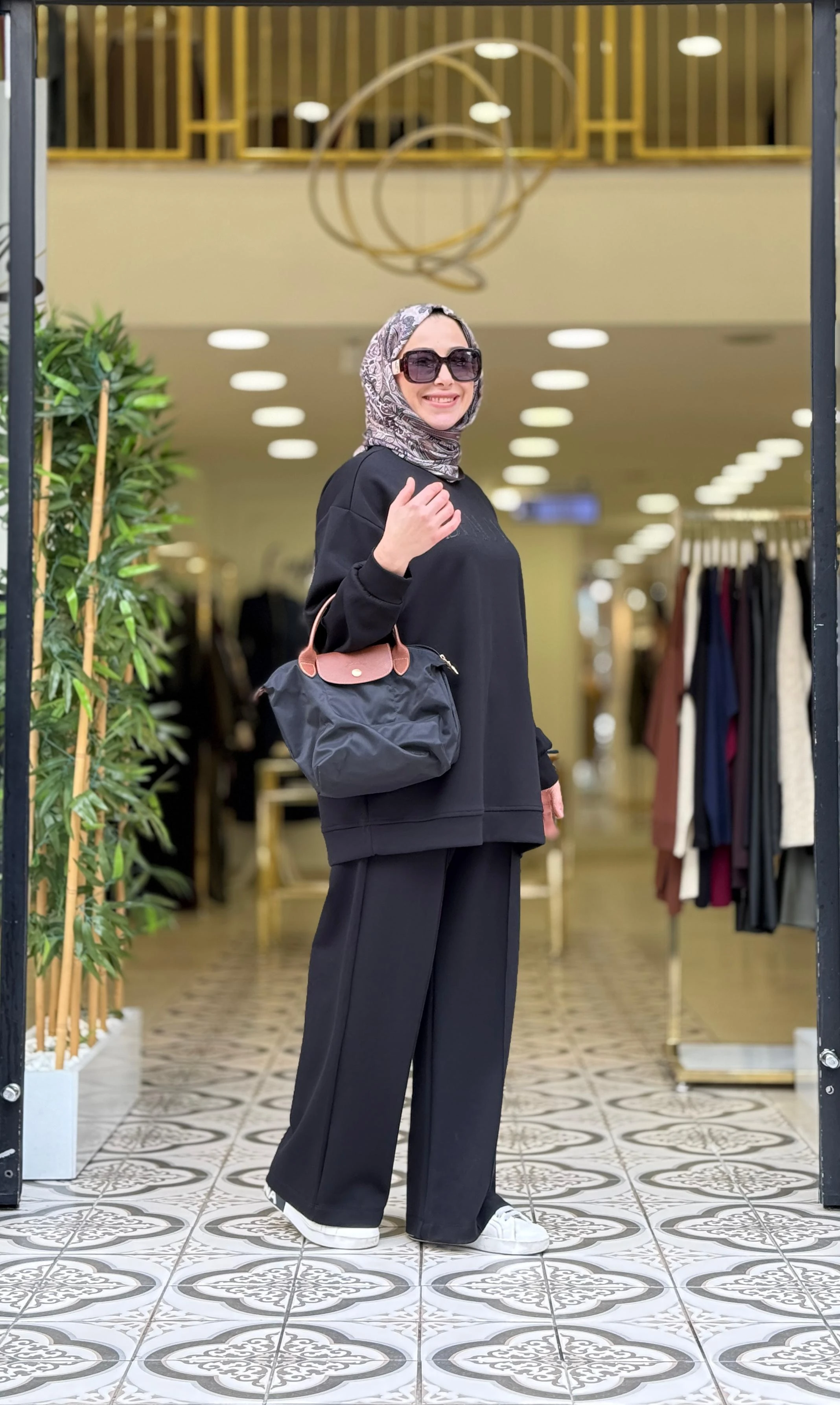 BEAUTY PANTOLONLU TAKIM - SİYAH