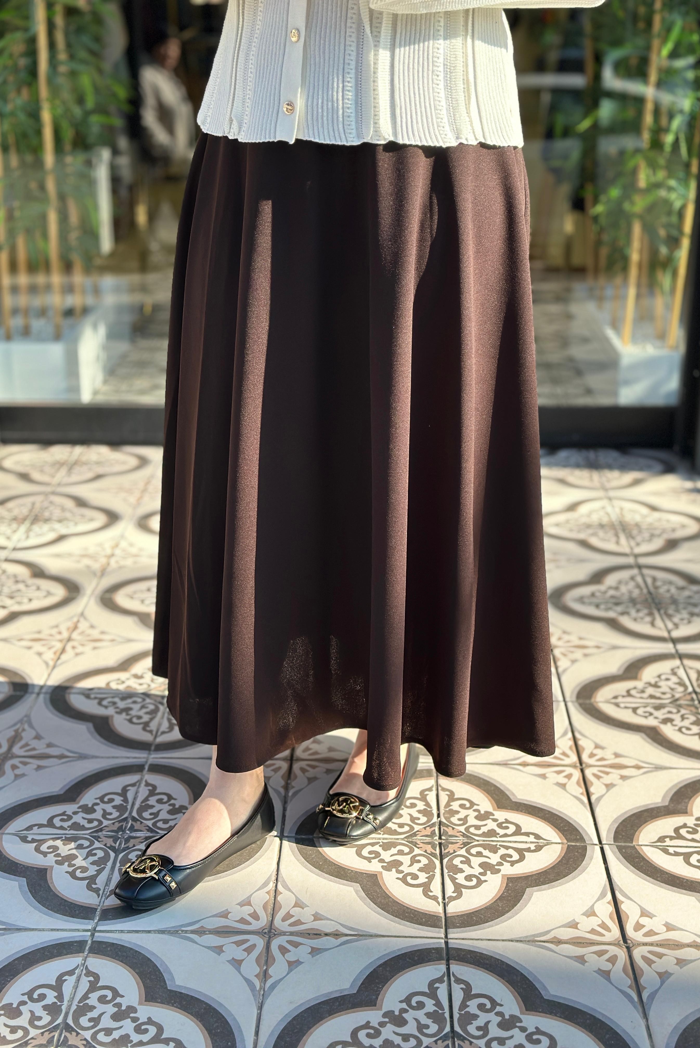 PETRA KLOŞ ETEK - KAHVE