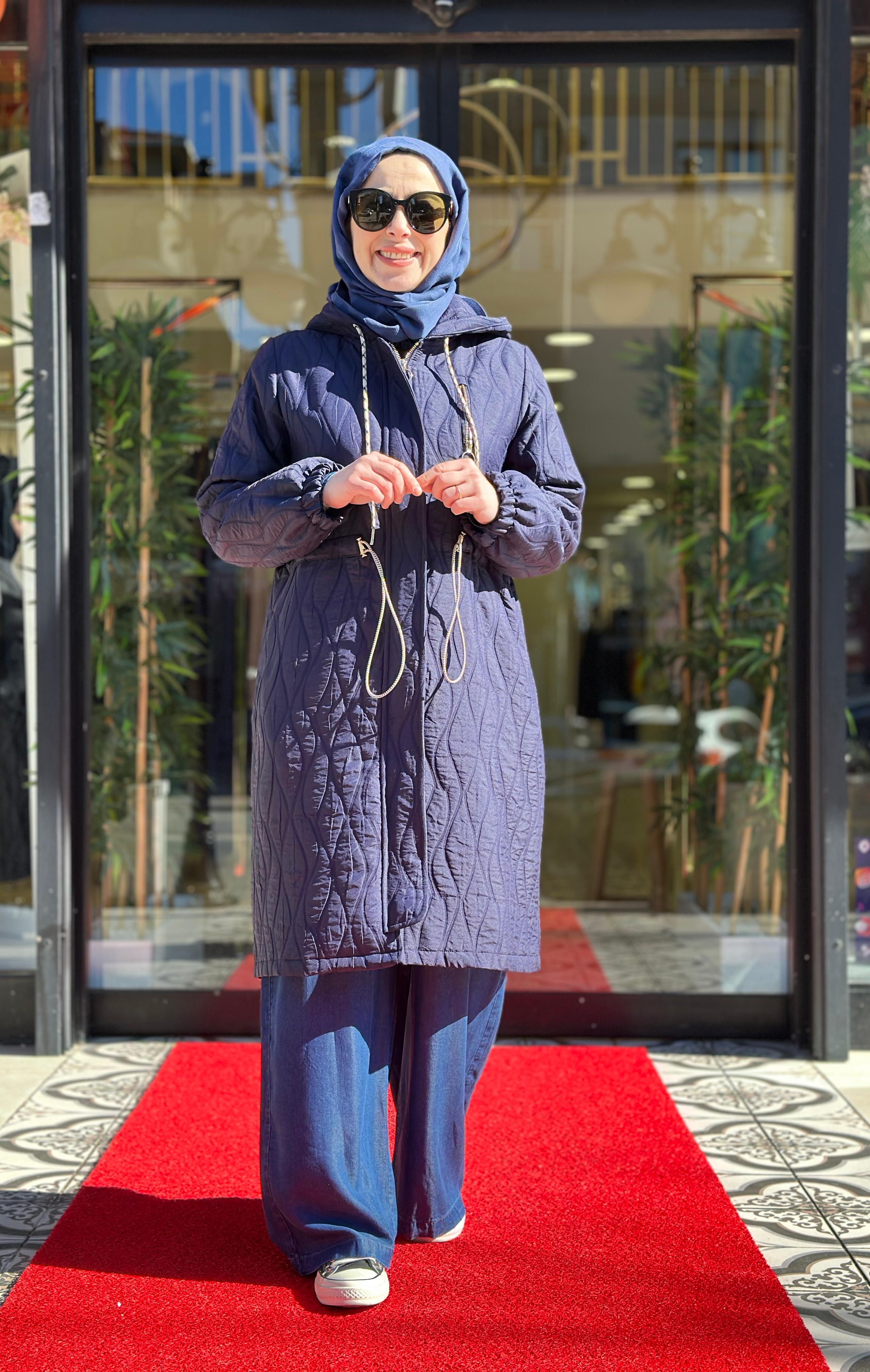 LUNA KAP - LACİVERT