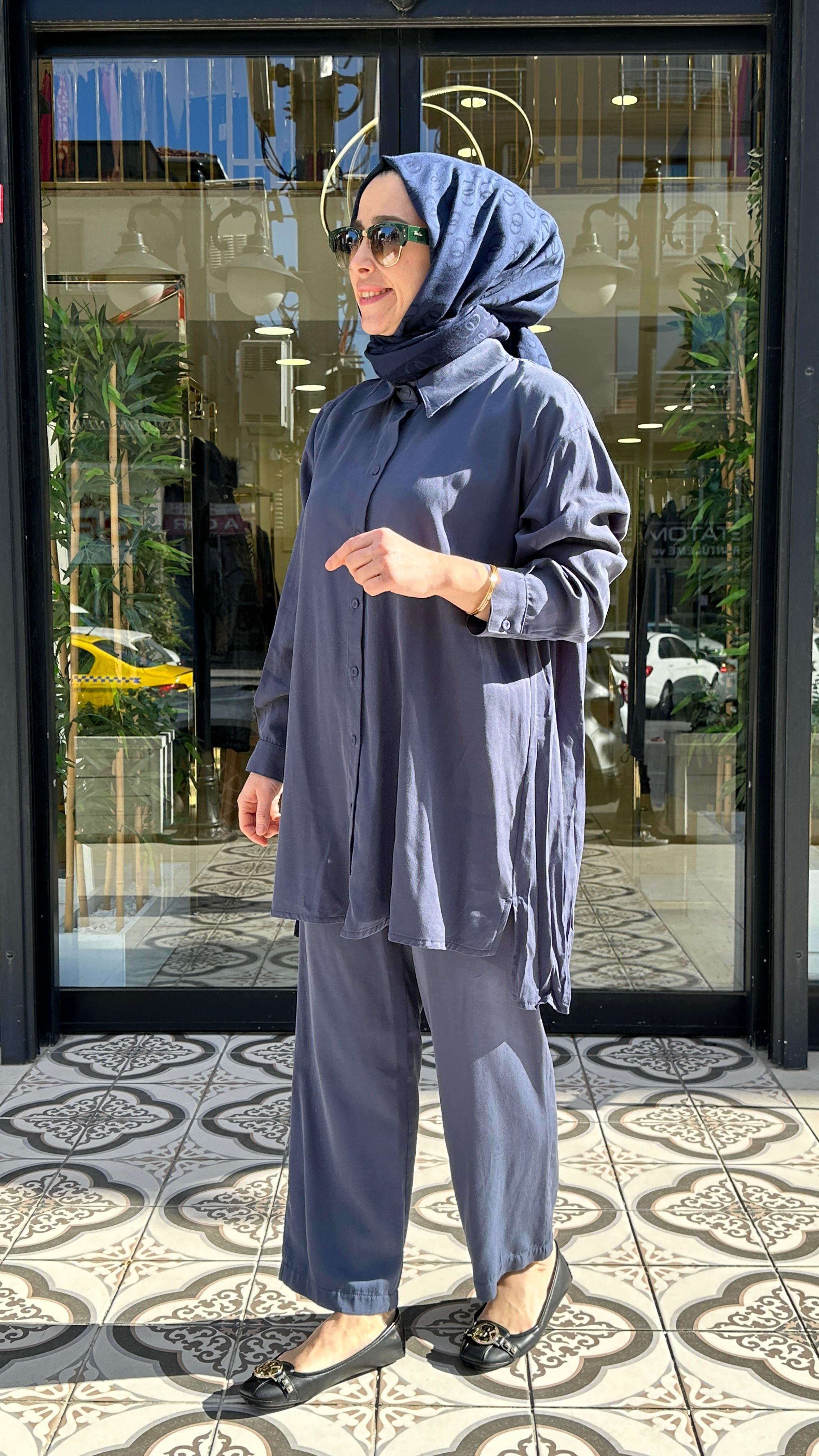 CEROMONY GÖMLEK ARKASI TENCEL TAKIM
