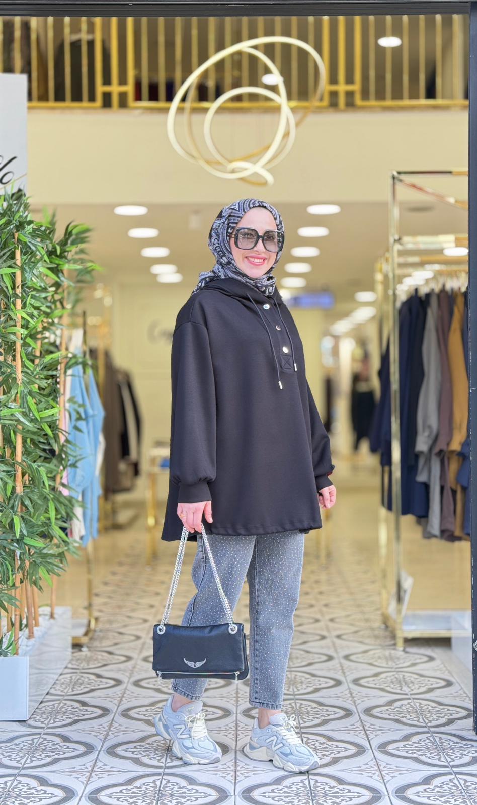 KARYOKA ÇITÇITLI KAP - SİYAH