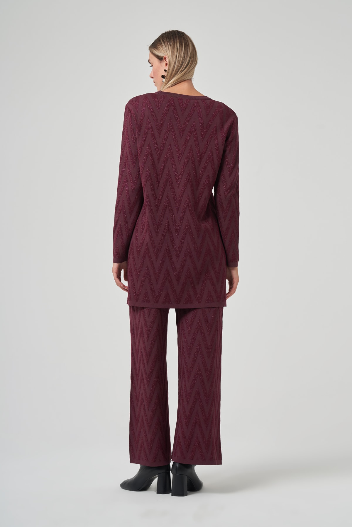 NUSS MONTANA PANTOLON TAKIM - BORDO