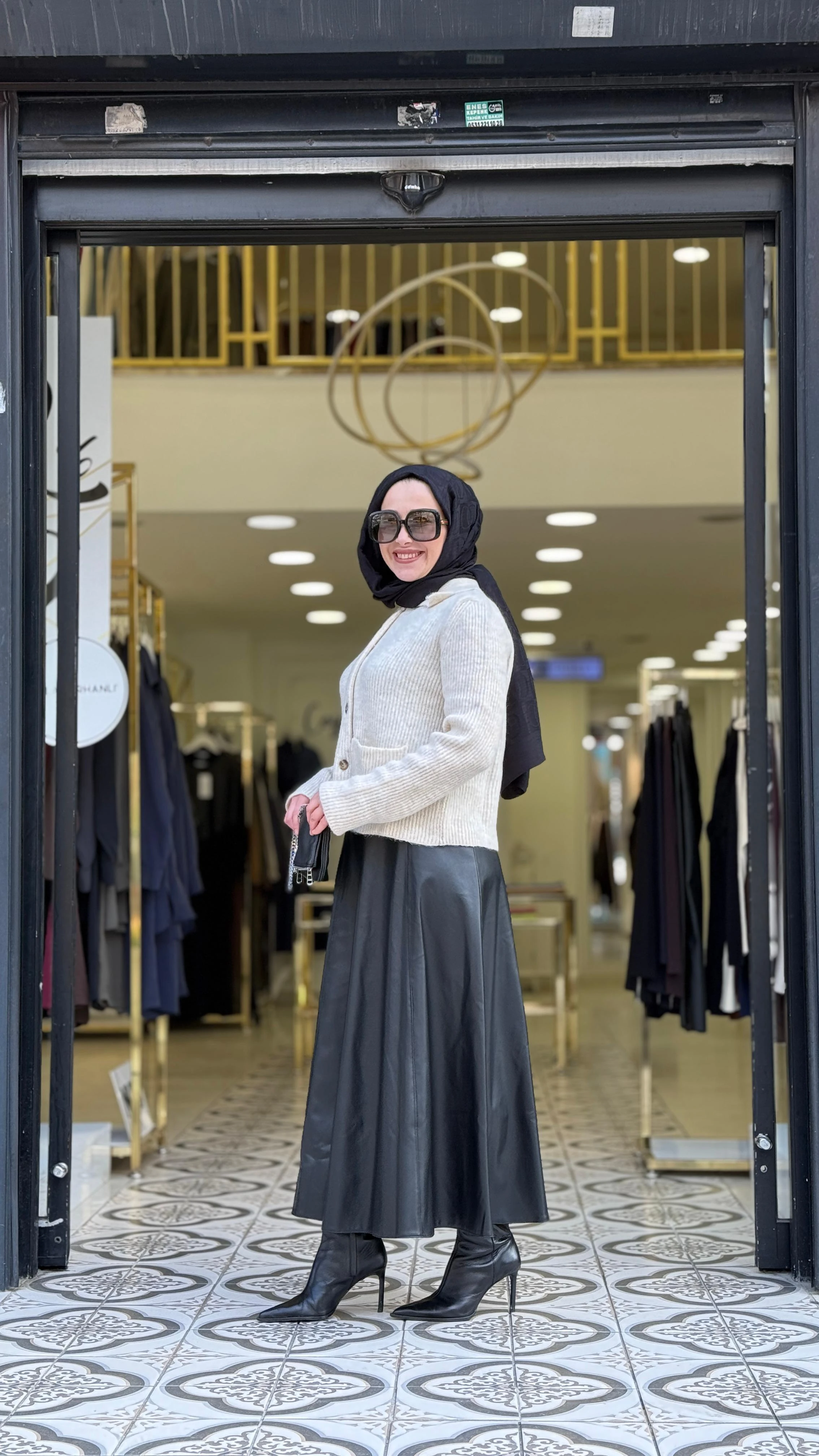 WESLİ KISA HIRKA - BEJ