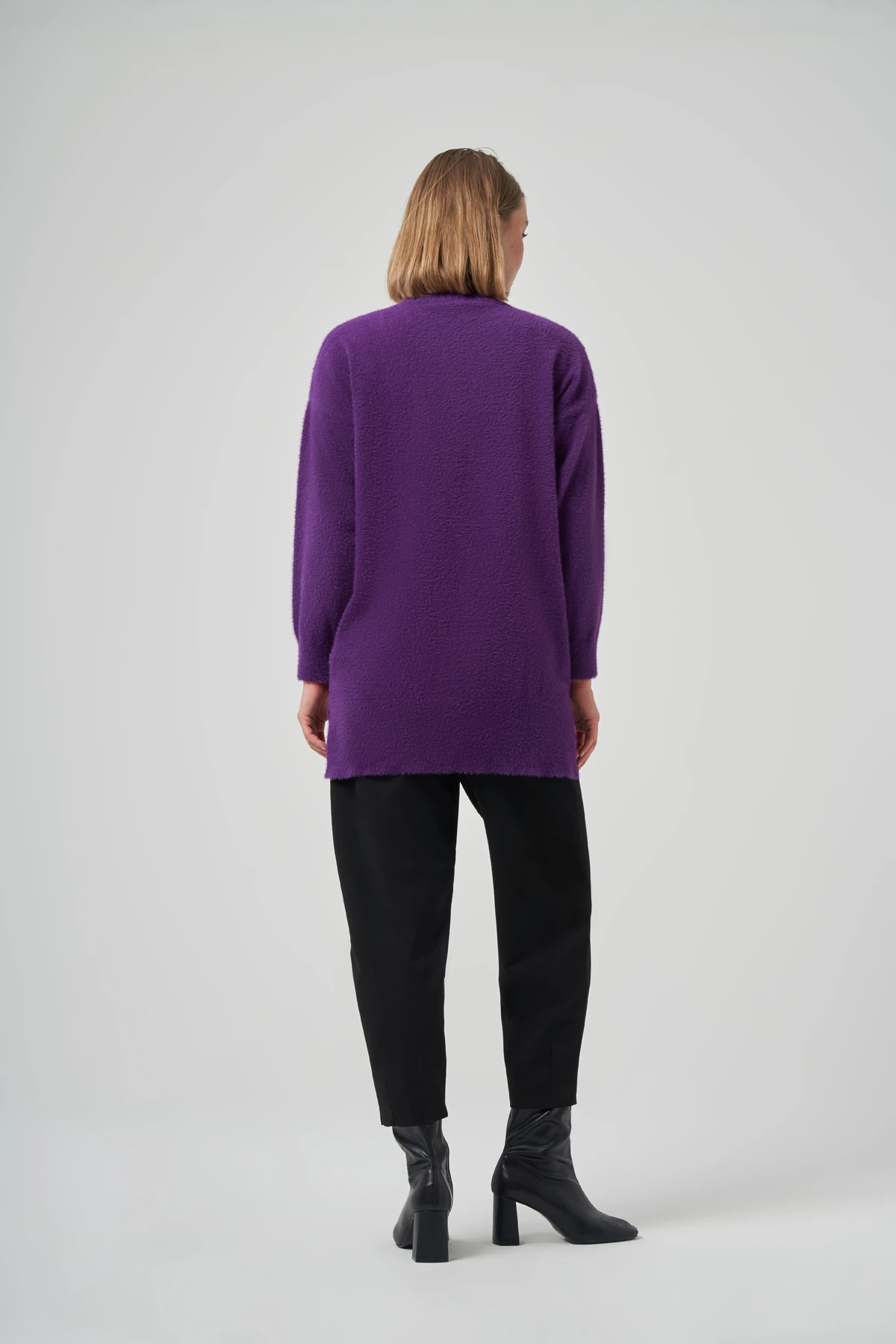NUSS EVONA ANGORA TUNİK - MOR