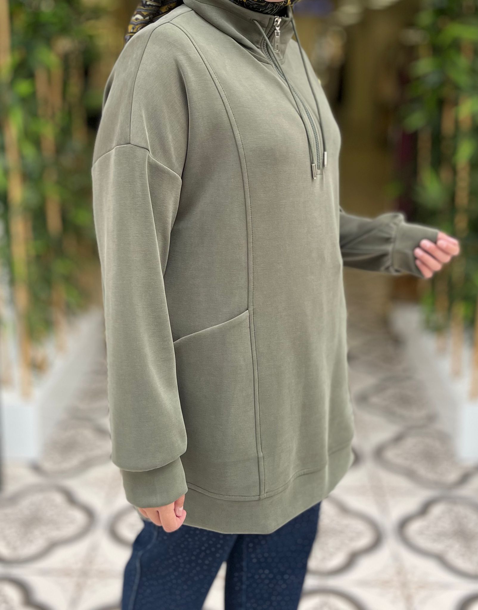 BELLİS SWEAT - HAKİ