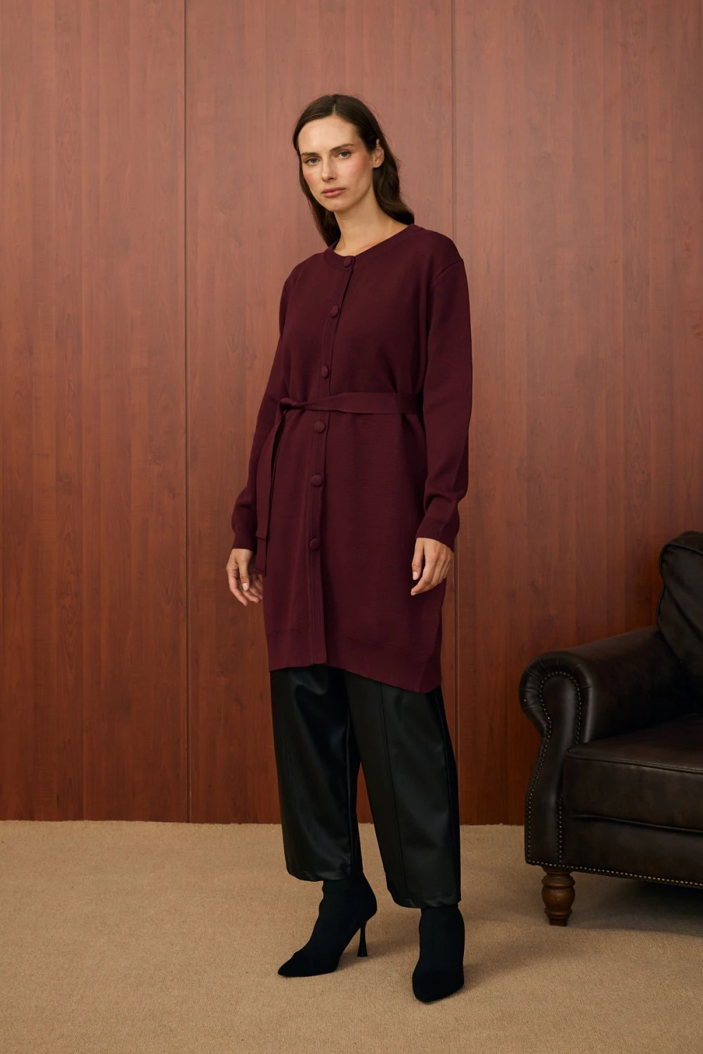 MERWİSH BOMBER HIRKA - BORDO