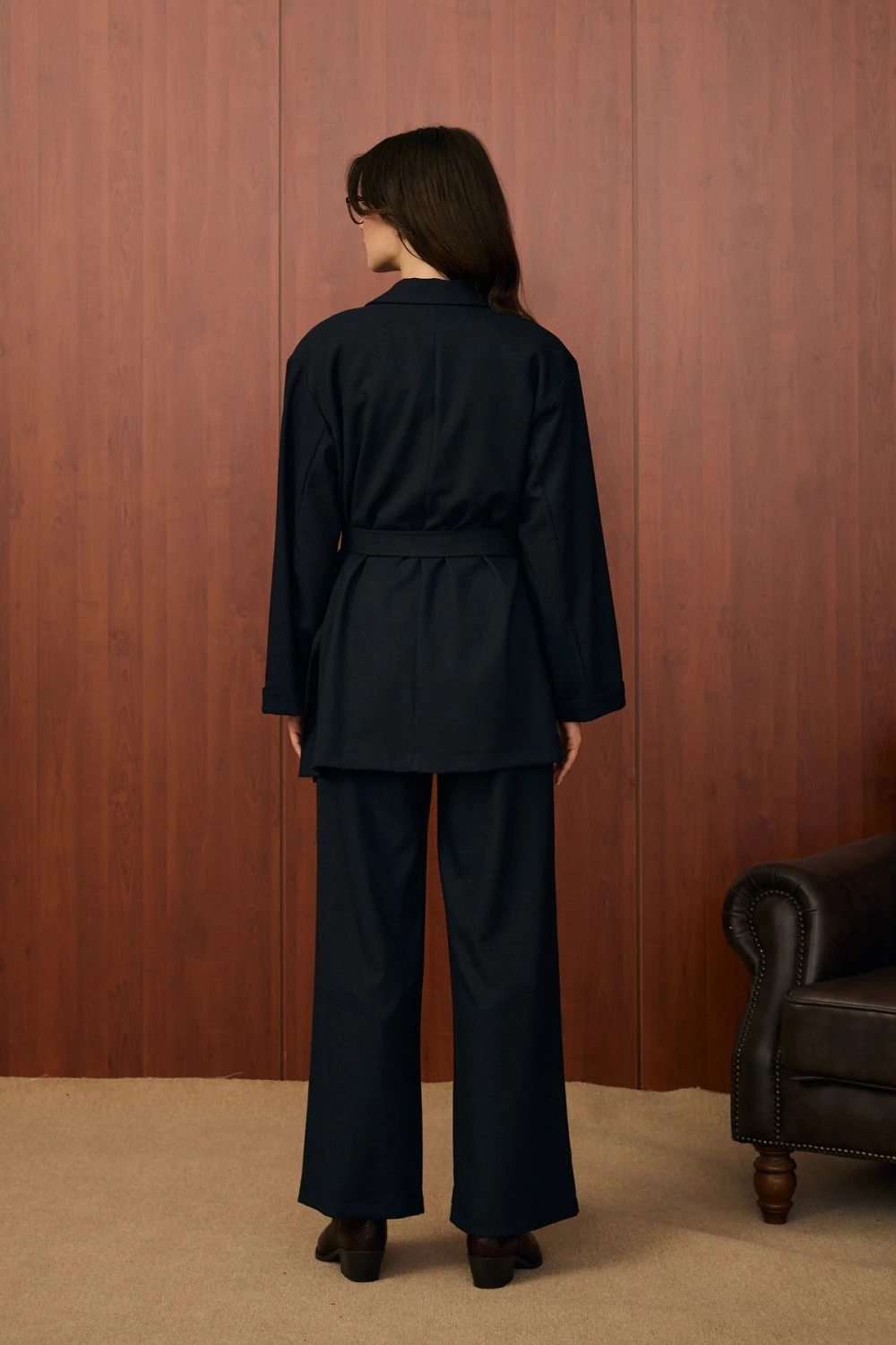 MERWİSH MAKSİ TAKIM - LACİVERT