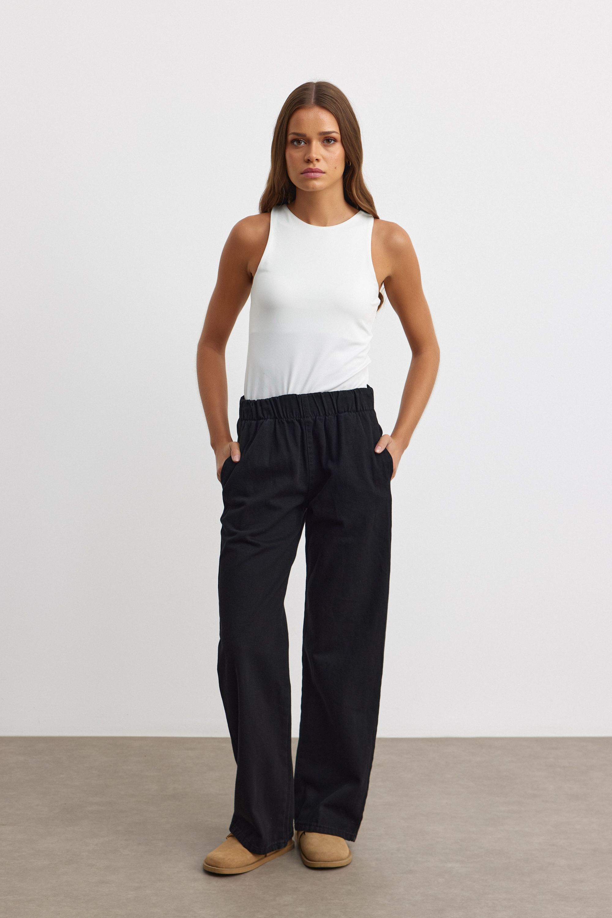 PLAZZO NEW DENİM PANTOLON