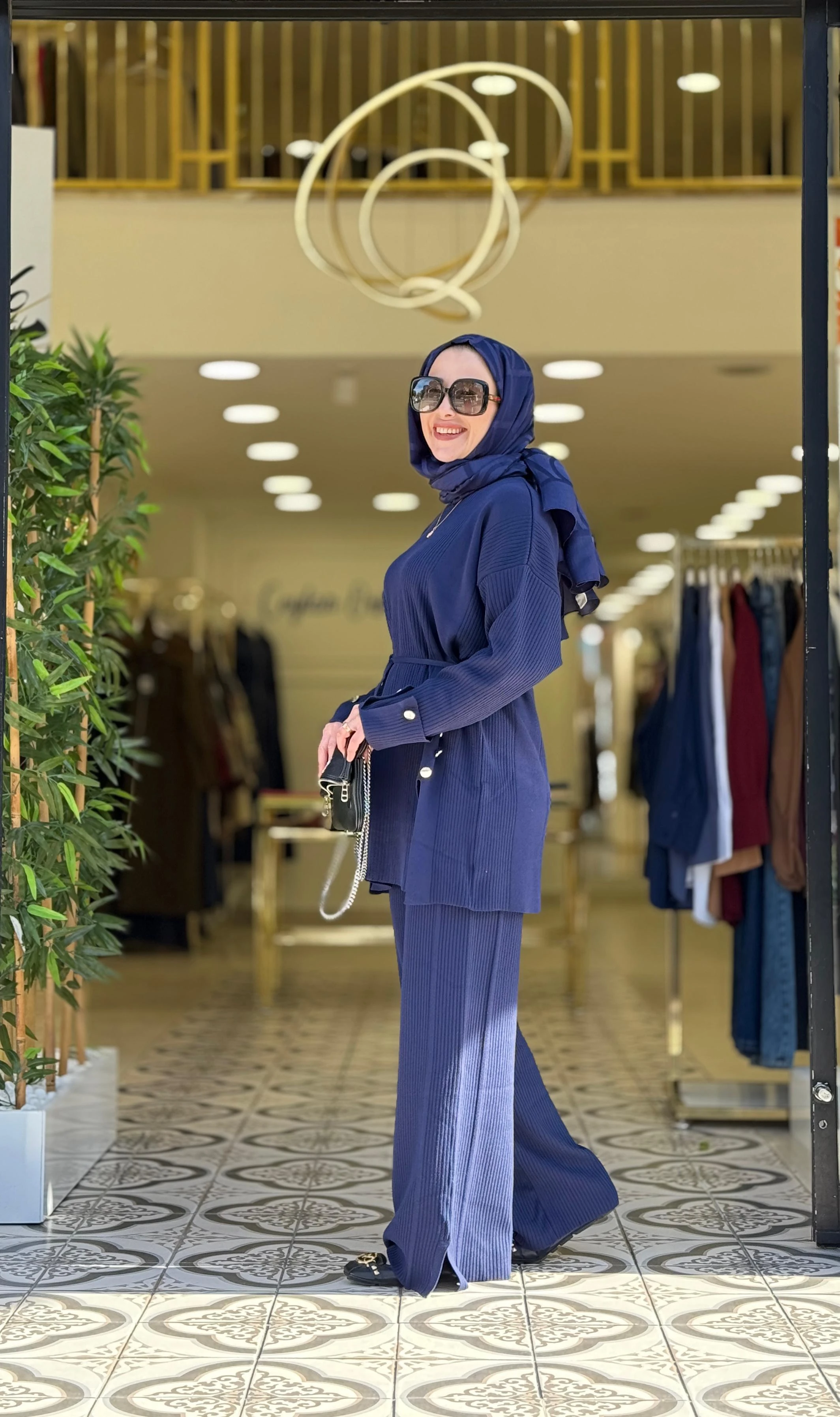 ZÜLAL TRİKO TAKIM - LACİVERT