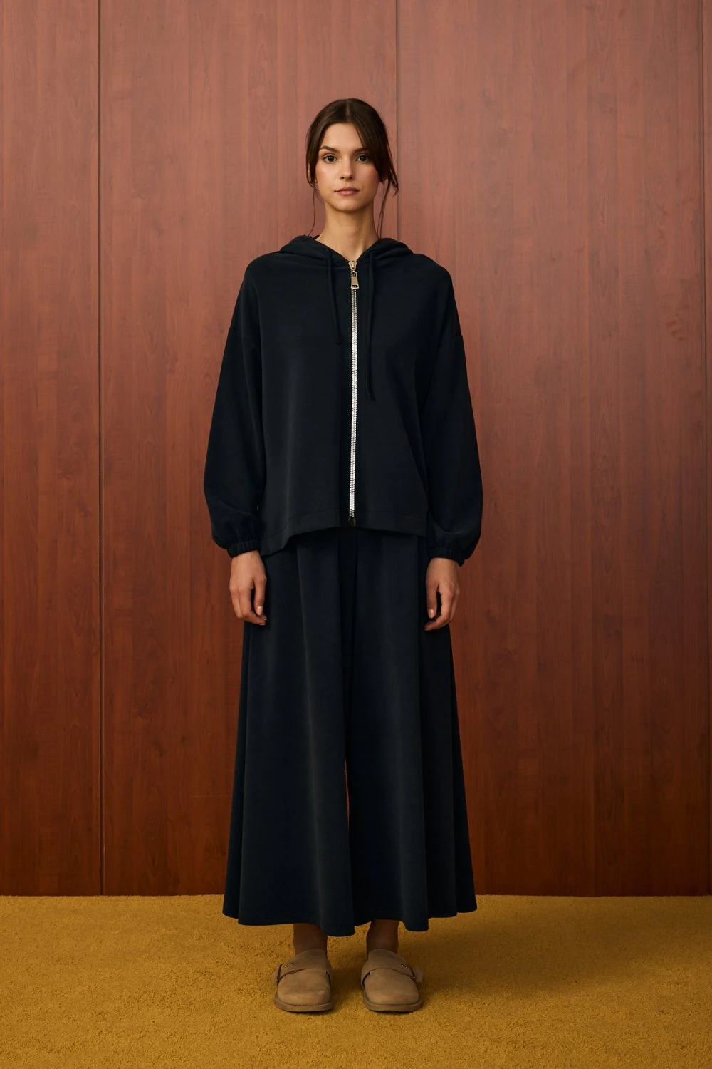 MERWİSH ALORA TAKIM - SİYAH