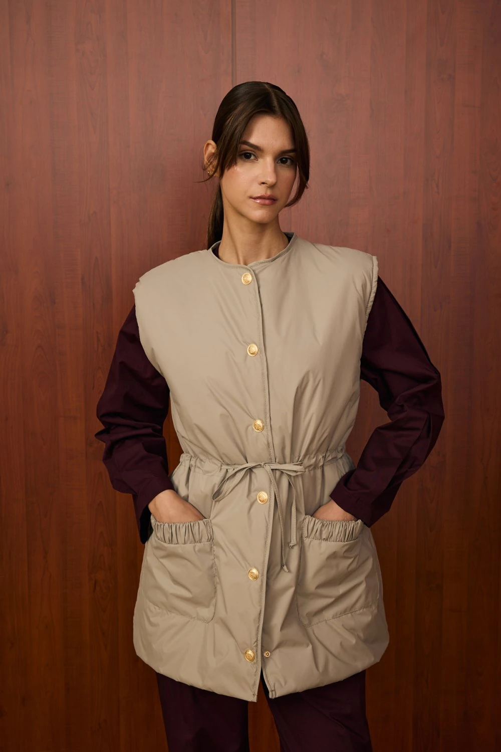 MERWİSH HUE ŞİŞME YELEK