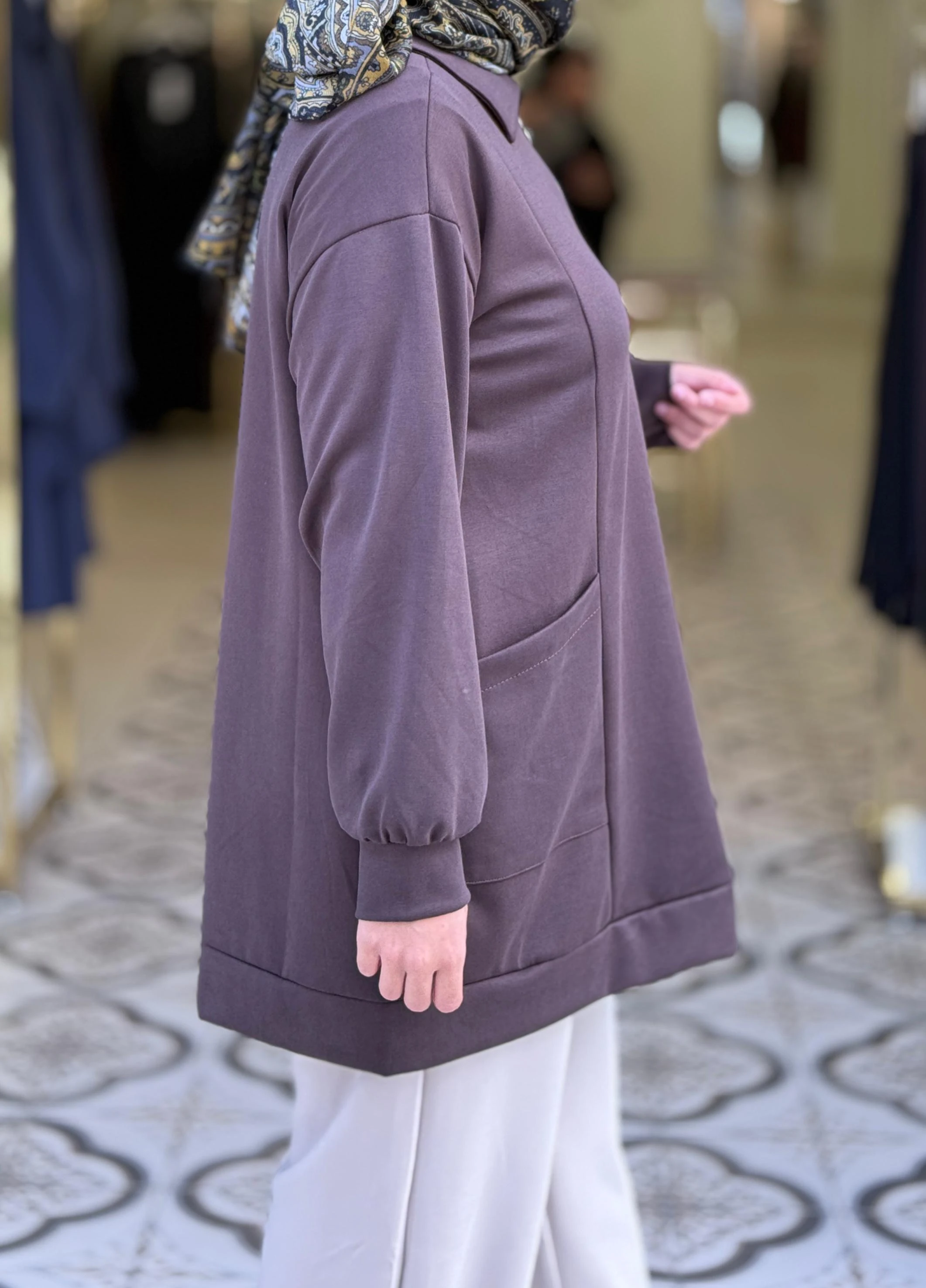 MİSA TUNİK - KAHVE