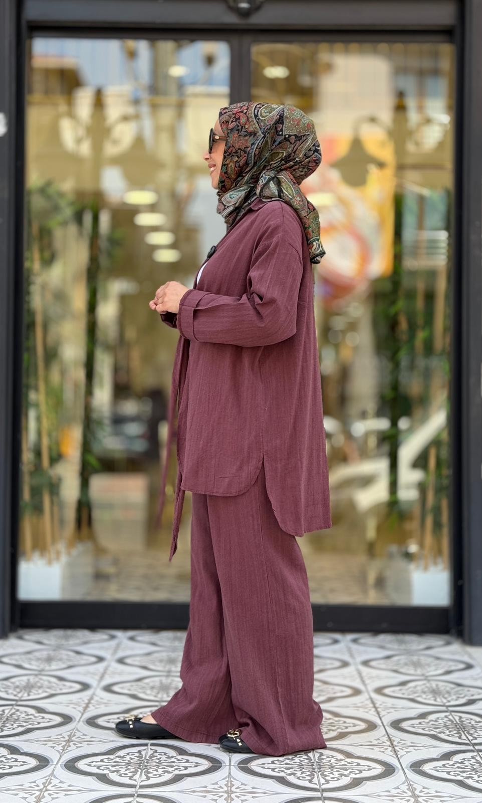 PRİVE TAKIM - BORDO