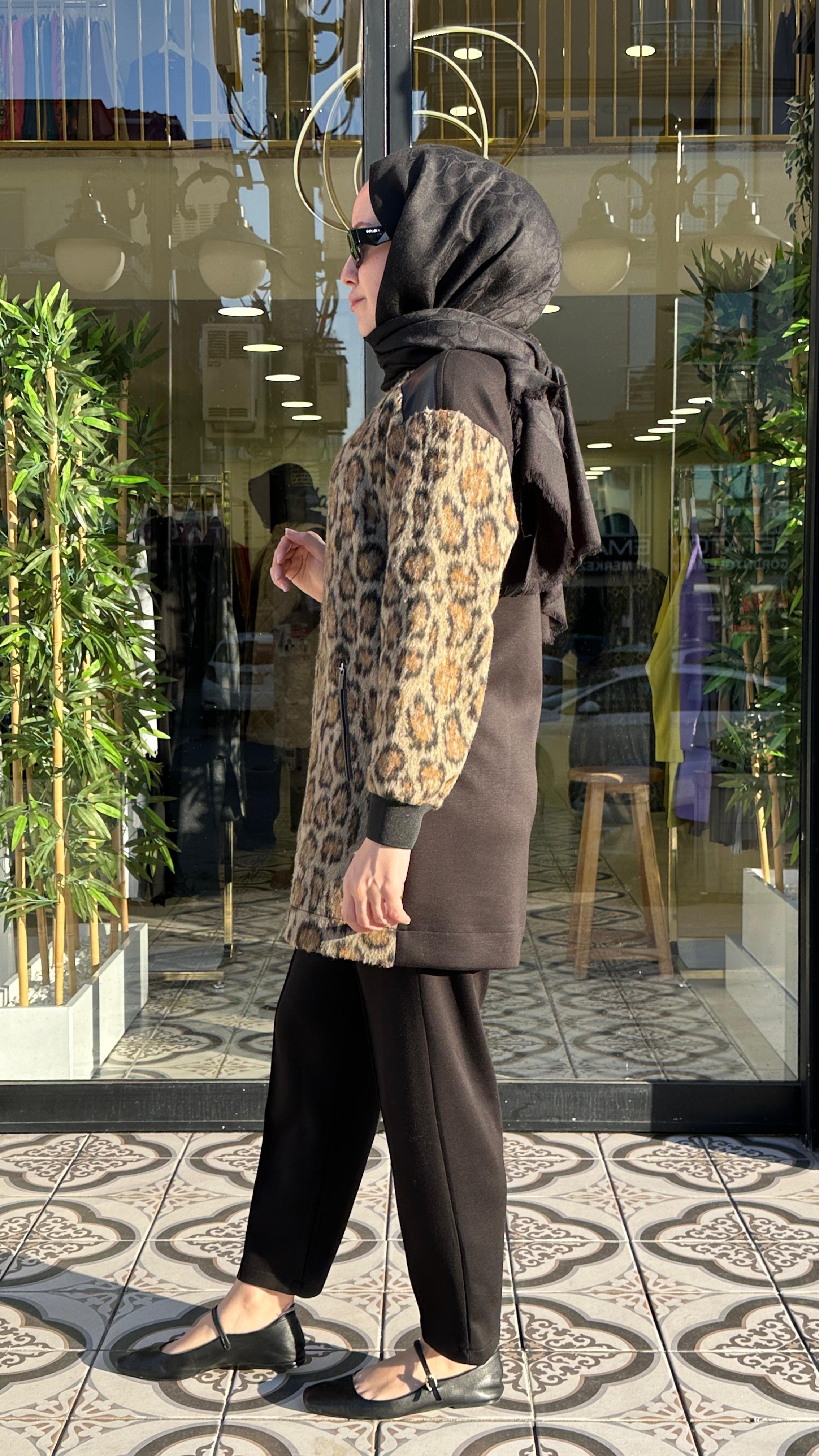 PELUŞLU LEOPAR TAKIM