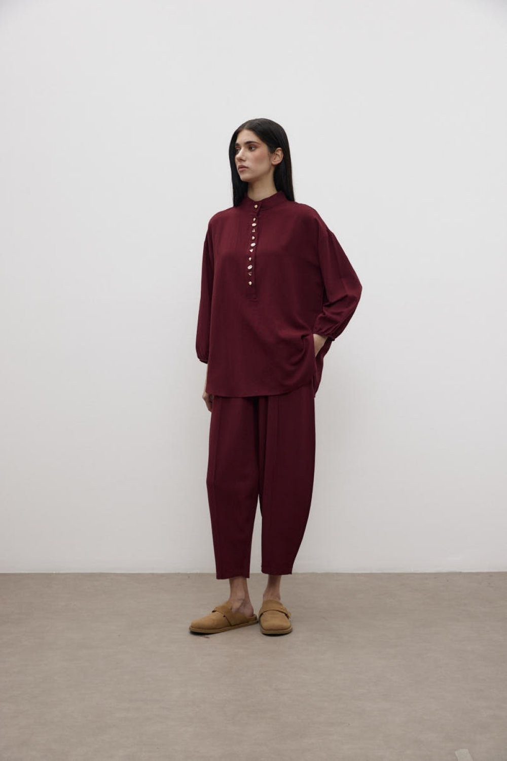 MERWİSH MERMAİT TAKIM - BORDO