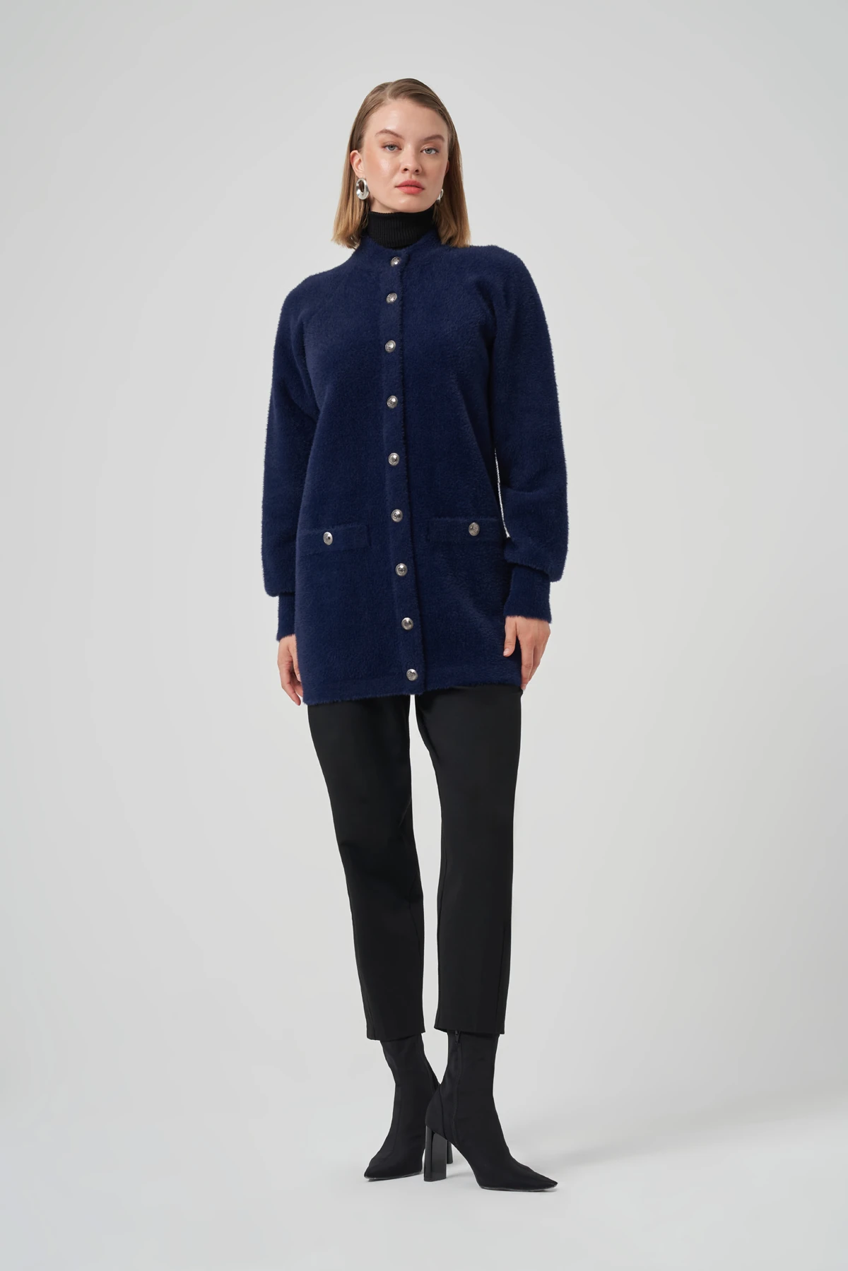 NUSS ZAYNA ANGORA HIRKA - LACİVERT