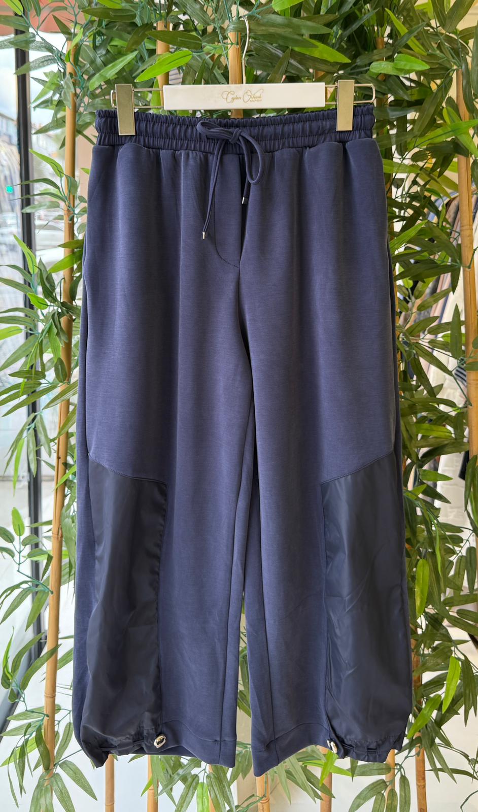 PARAŞÜT DETAYLI PANTOLON - LACİVERT