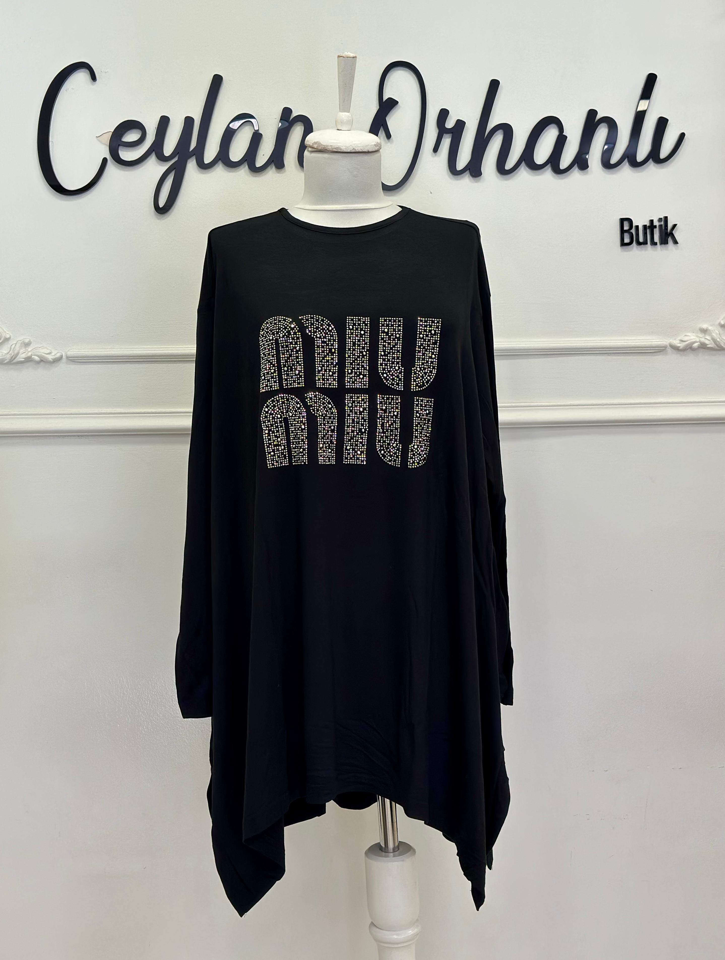 MİMİU TUNİK - SİYAH