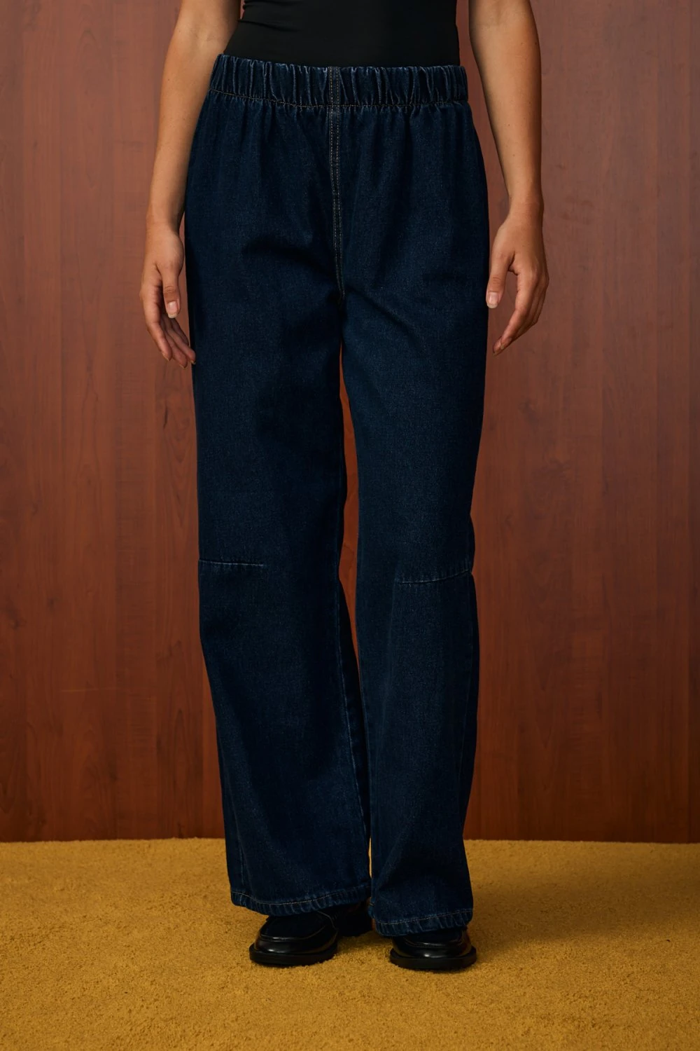 MERWİSH MARA PALAZZO DENİM - LACİVERT