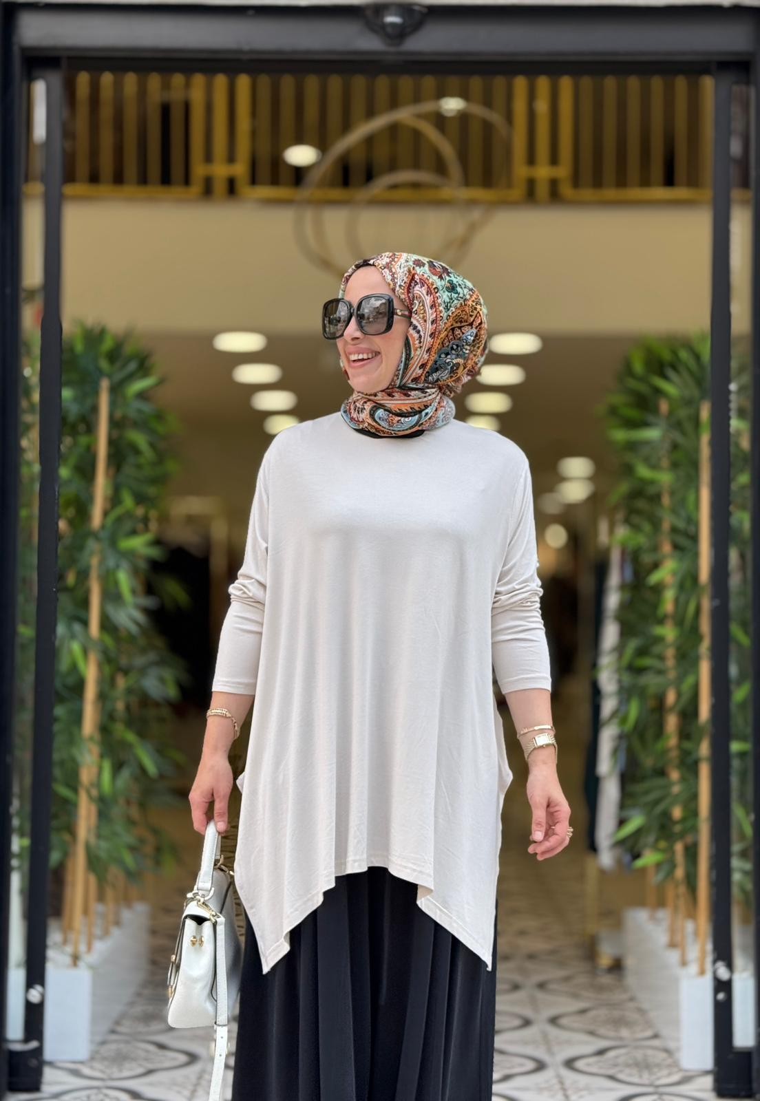 BROADWAY TUNİK - BEJ