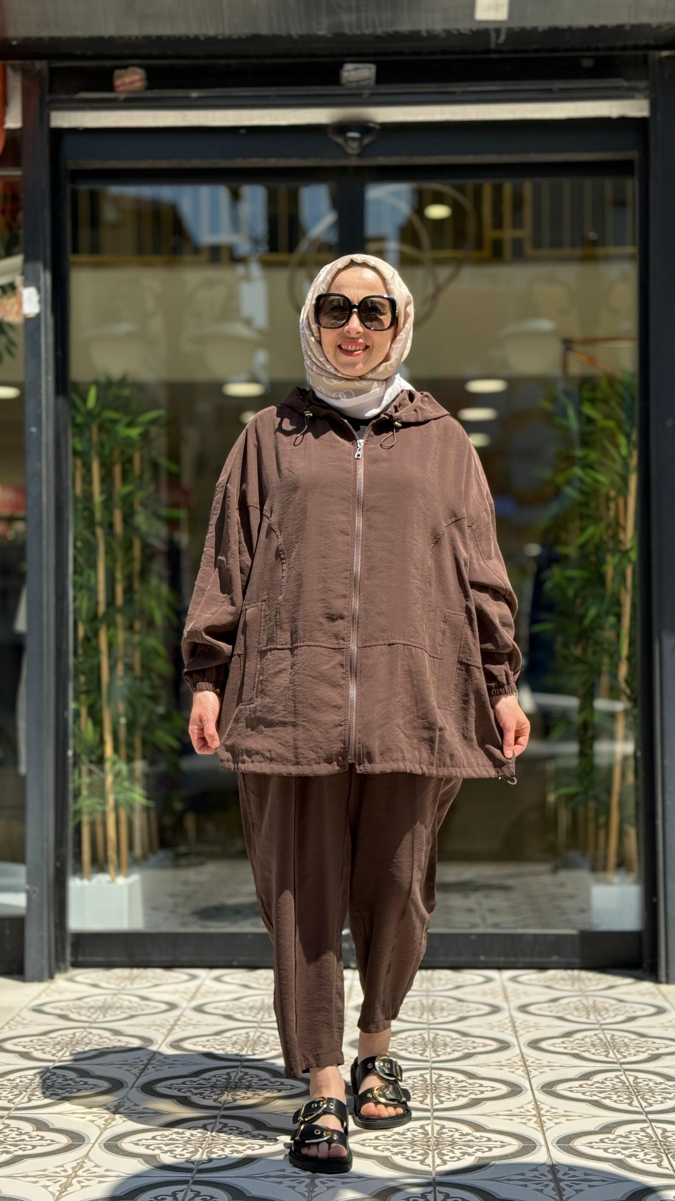 ABANT BOMBER TAKIM - KAHVE