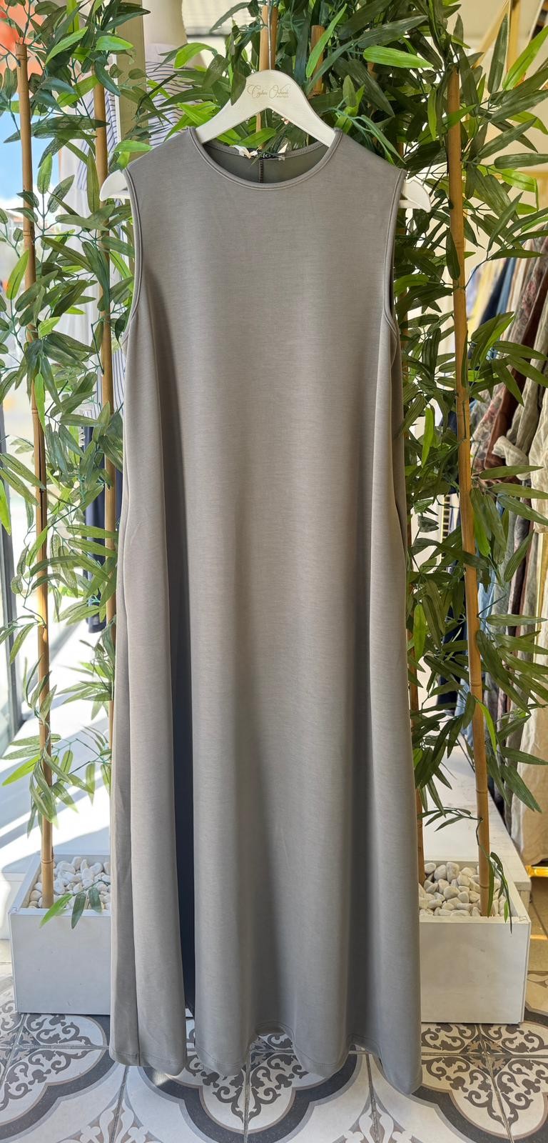 OYSHO DUHA ELBİSE - HAKİ