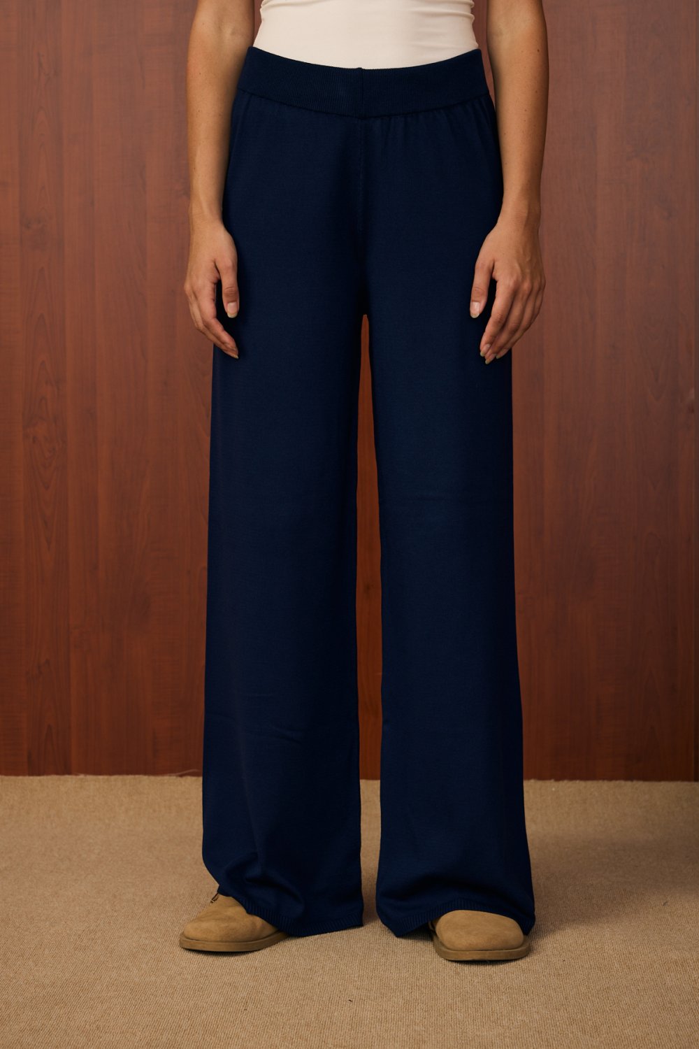 MERWİSH BASİC TRİKO PANTOLON - LACİVERT