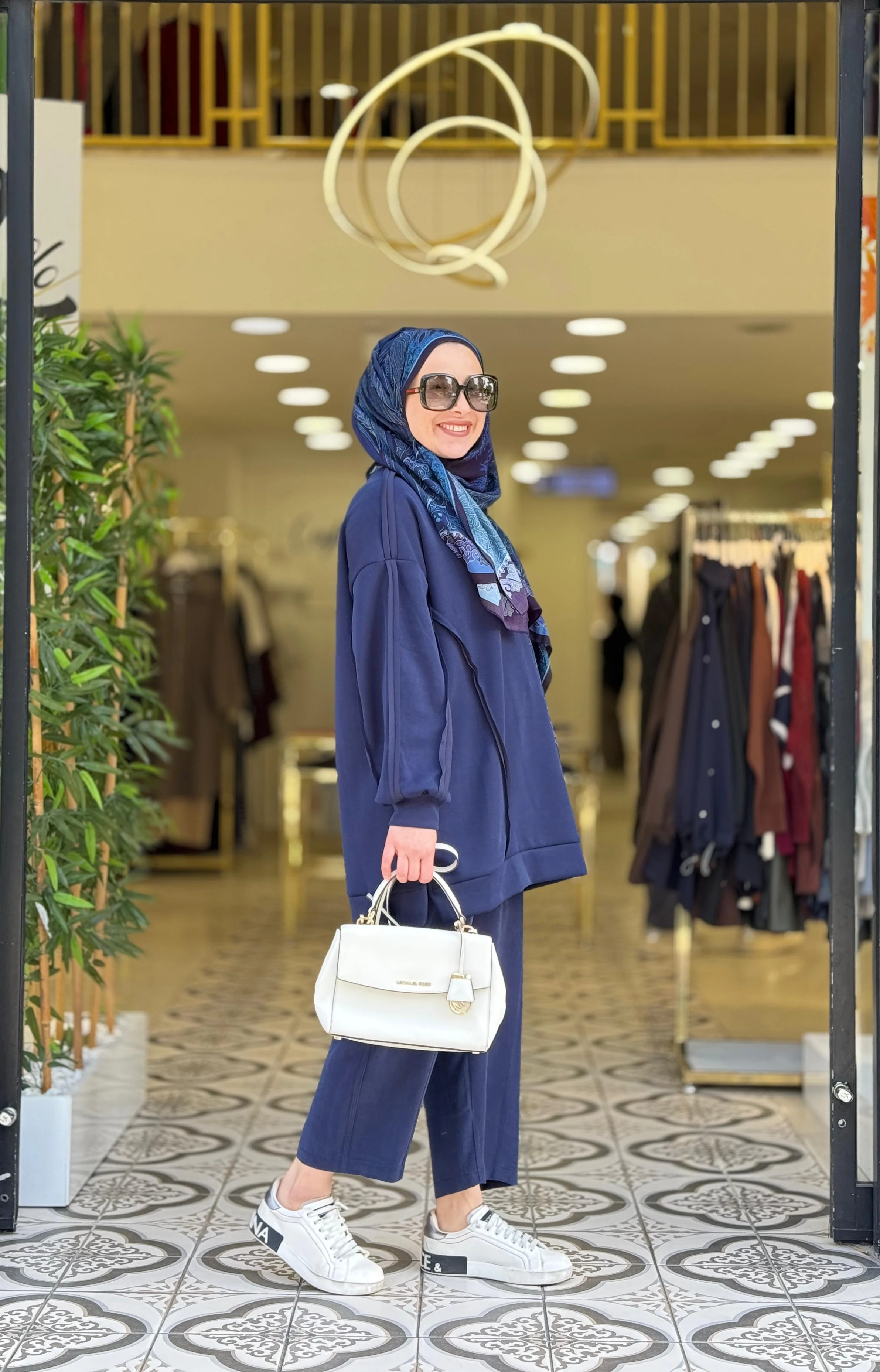 PELİT SWEATSHİRT - LACİVERT