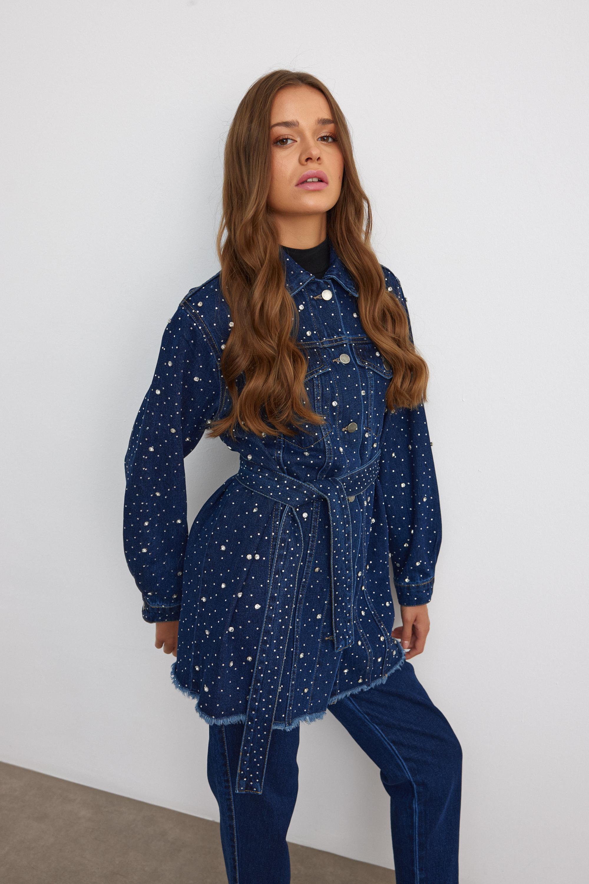 ESPARKLE DENİM CEKET