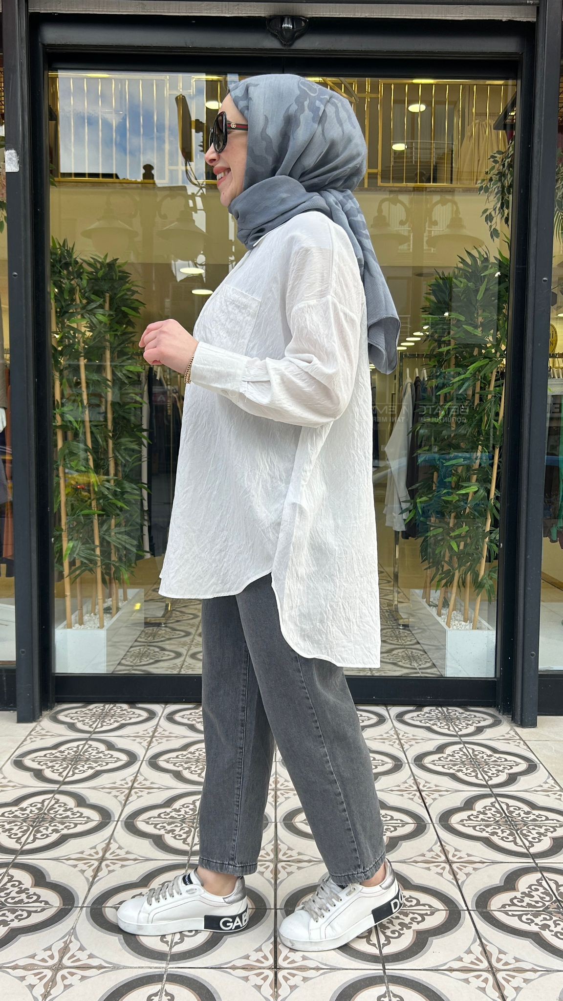 MORENTE ÇİZGİLİ GÖMLEK