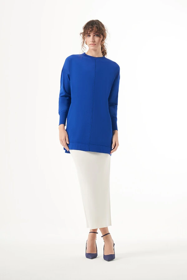 ADEN YAN YIRTMAÇLI TUNİK