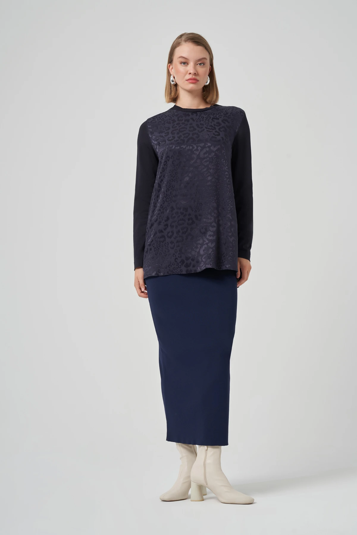 NUSS RABATA MERSERİZE TUNİK