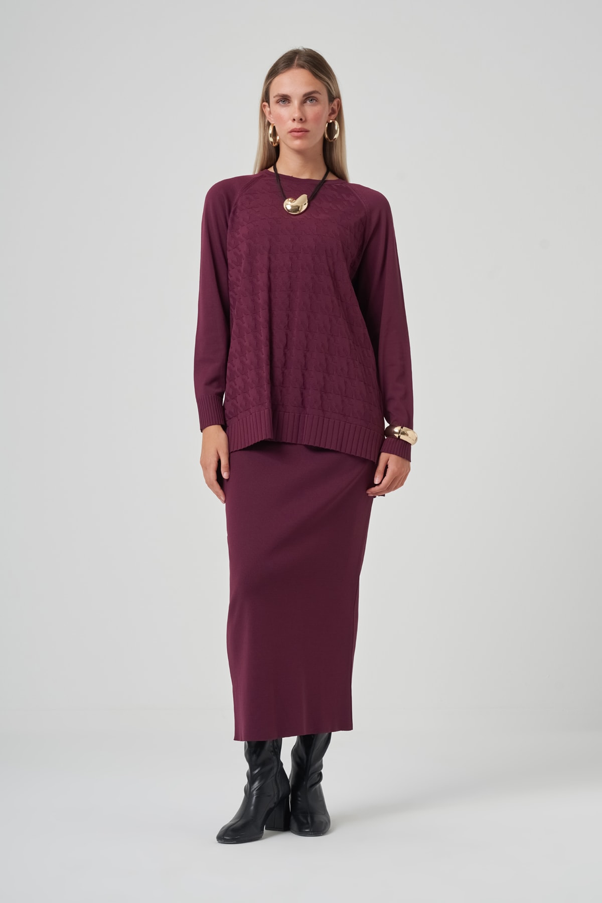 NUSS LOOK ETEKLİ TAKIM