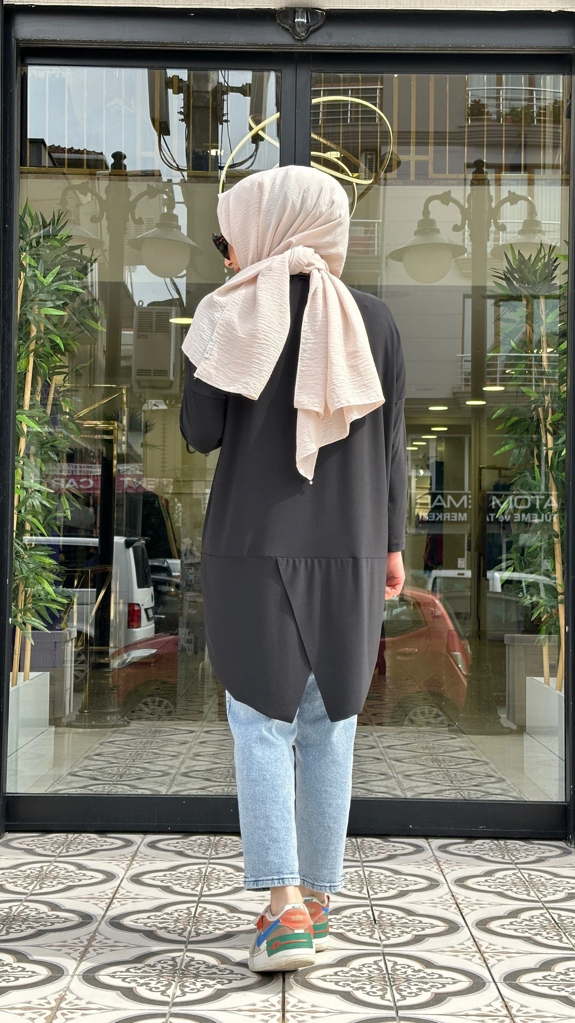 MAKAS  SANDY TUNİK - SİYAH