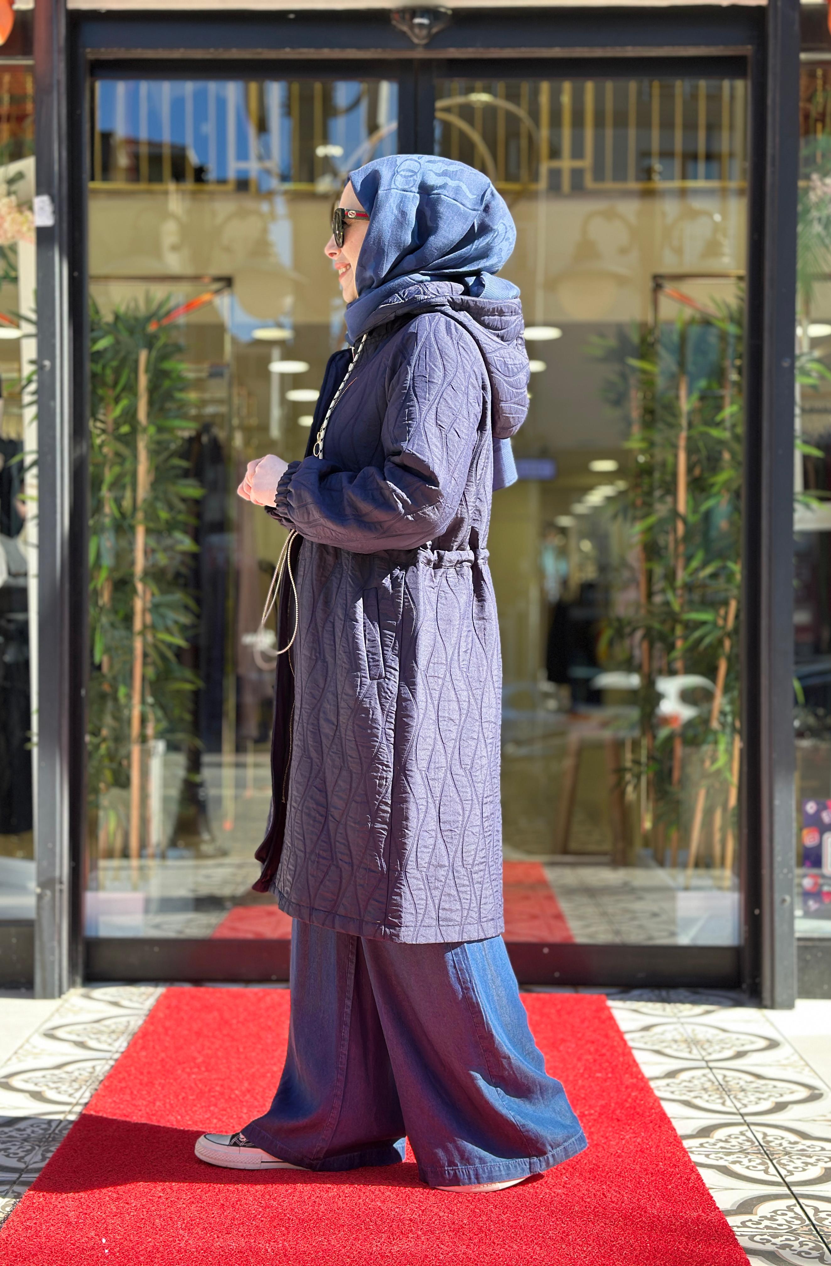 LUNA KAP - LACİVERT