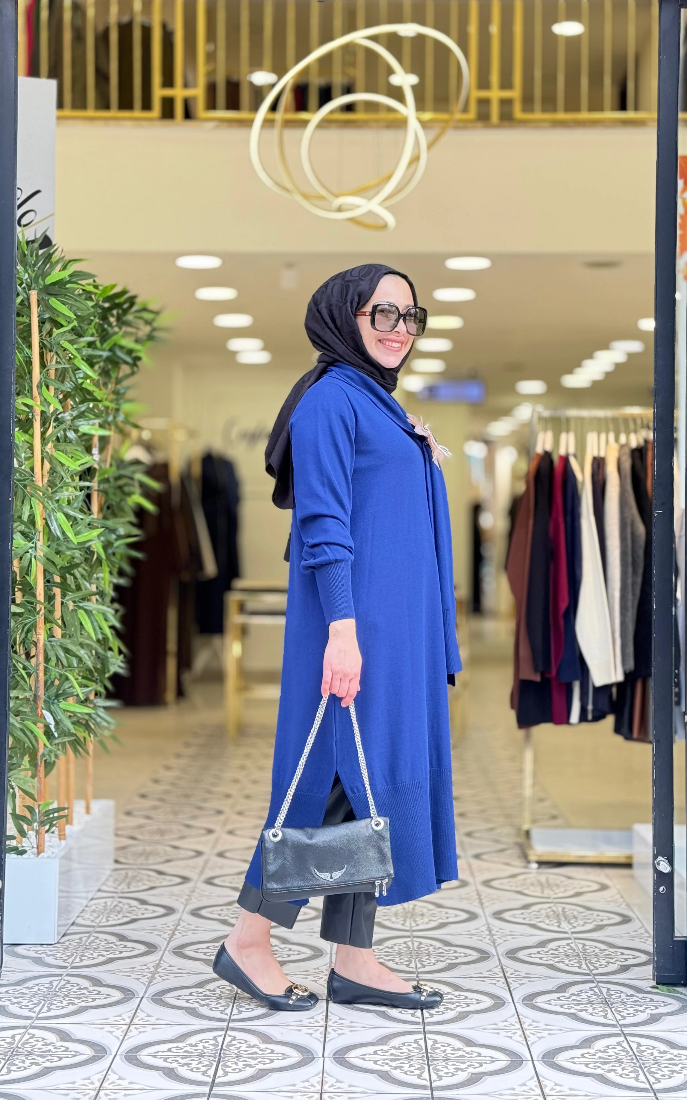 NAZEN GÜL DETAY ELBİSE