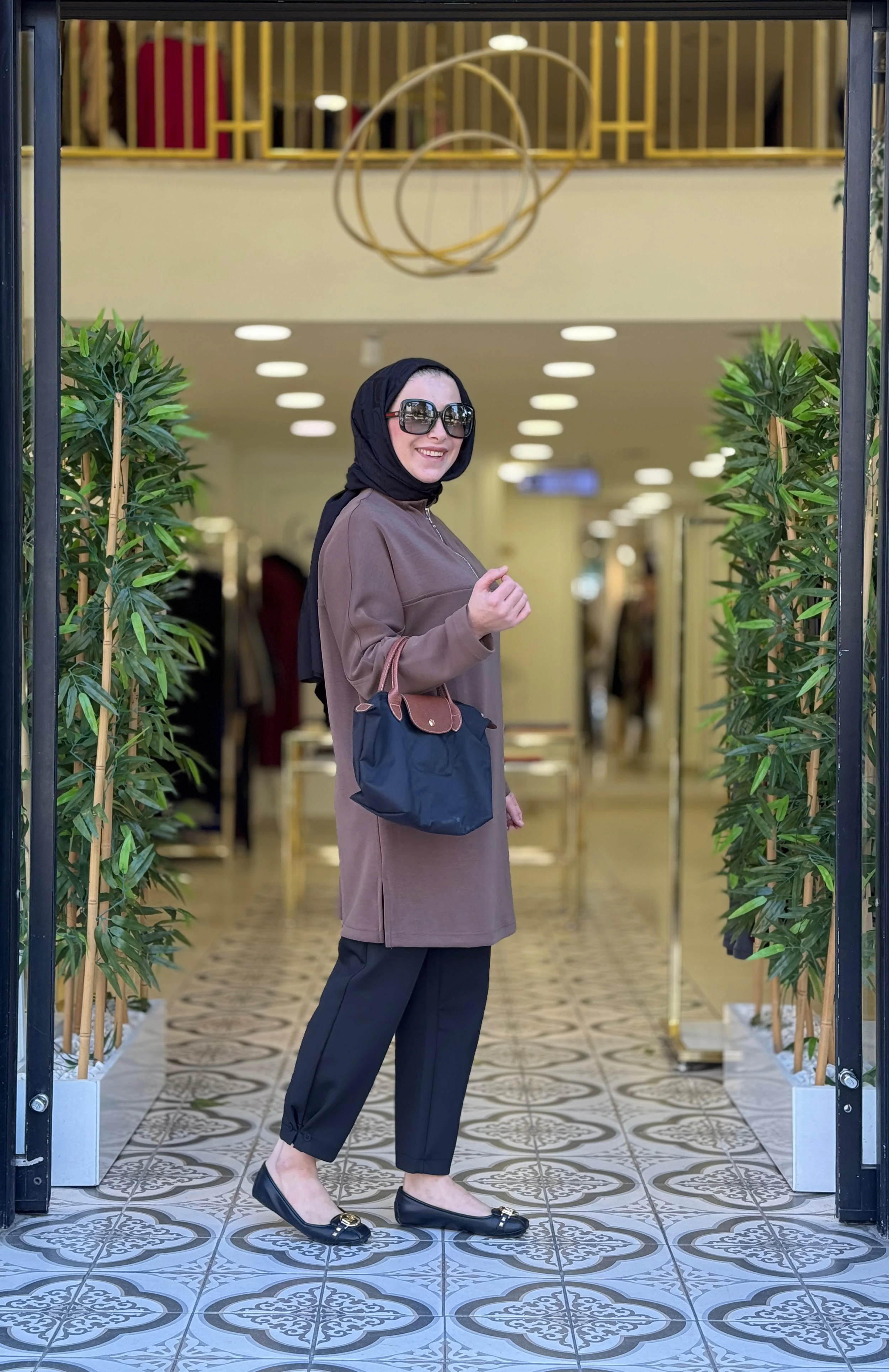 GARMİA TUNİK - KAHVE