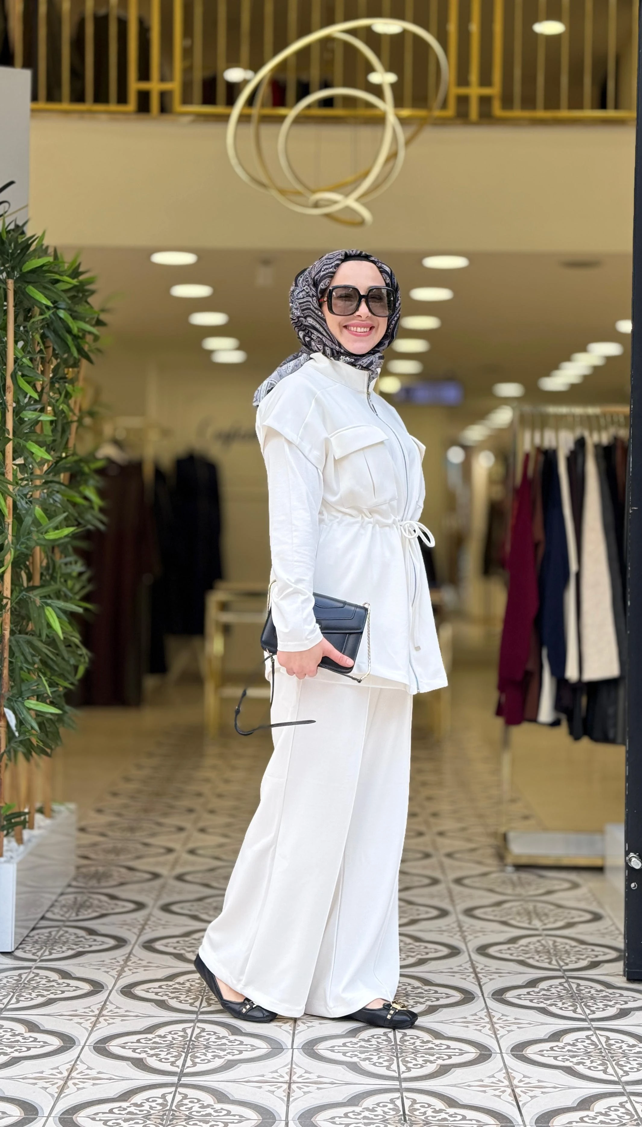 SELİNA TAKIM - BEYAZ