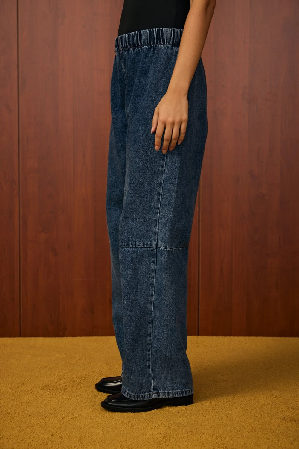 MERWİSH MARA PALAZZO DENİM - KOYU LACİVERT