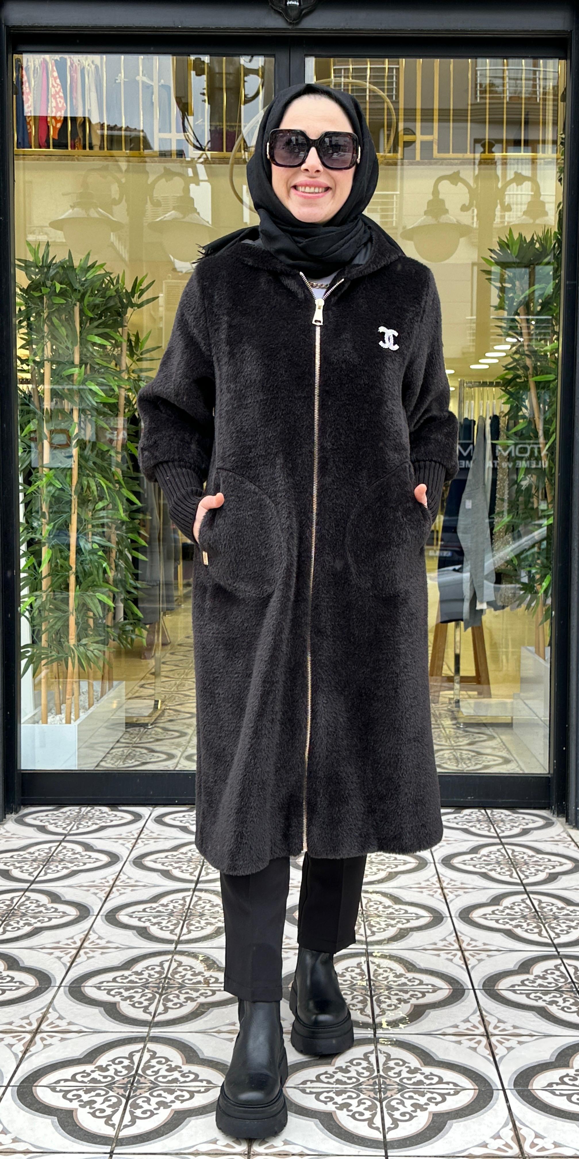 ETRE ANGORA KAP - SİYAH