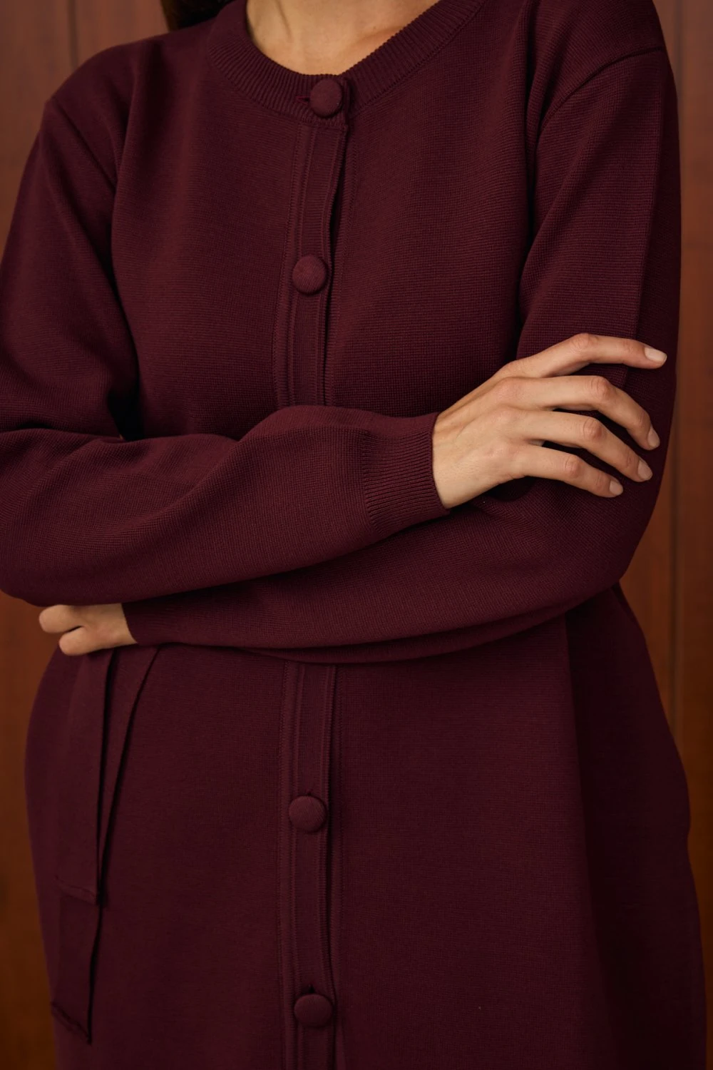 MERWİSH BOMBER HIRKA - BORDO