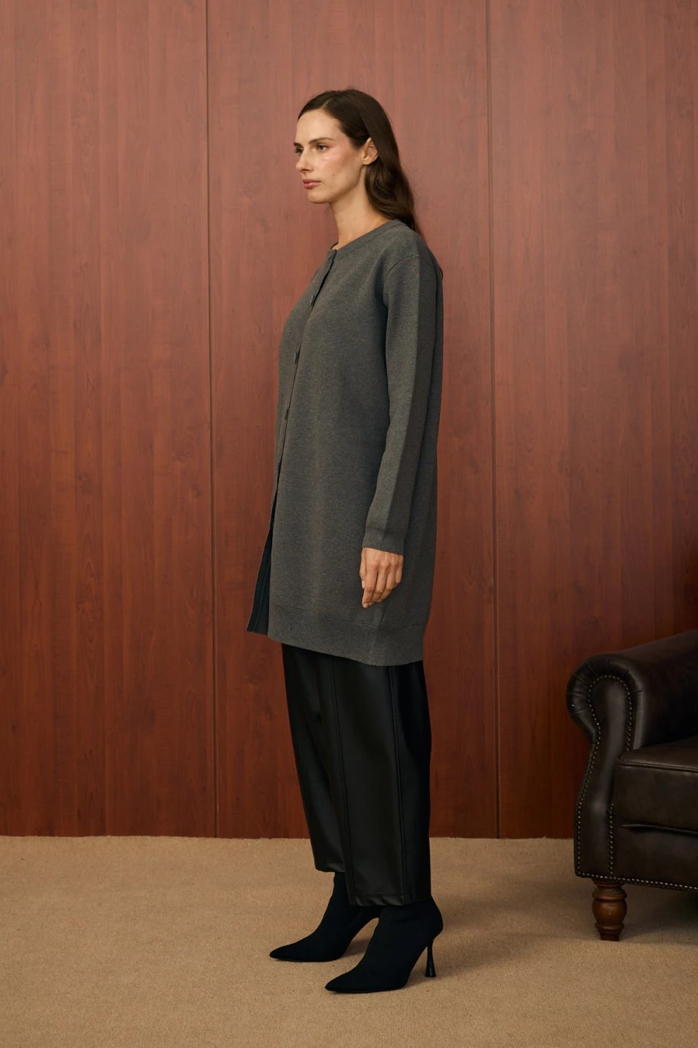 MERWİSH BOMBER HIRKA - ANTRASİT