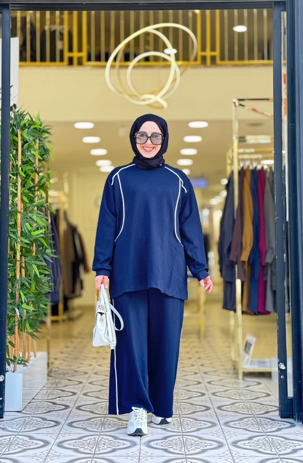 ELARA PANTOLONLU TAKIM - LACİVERT